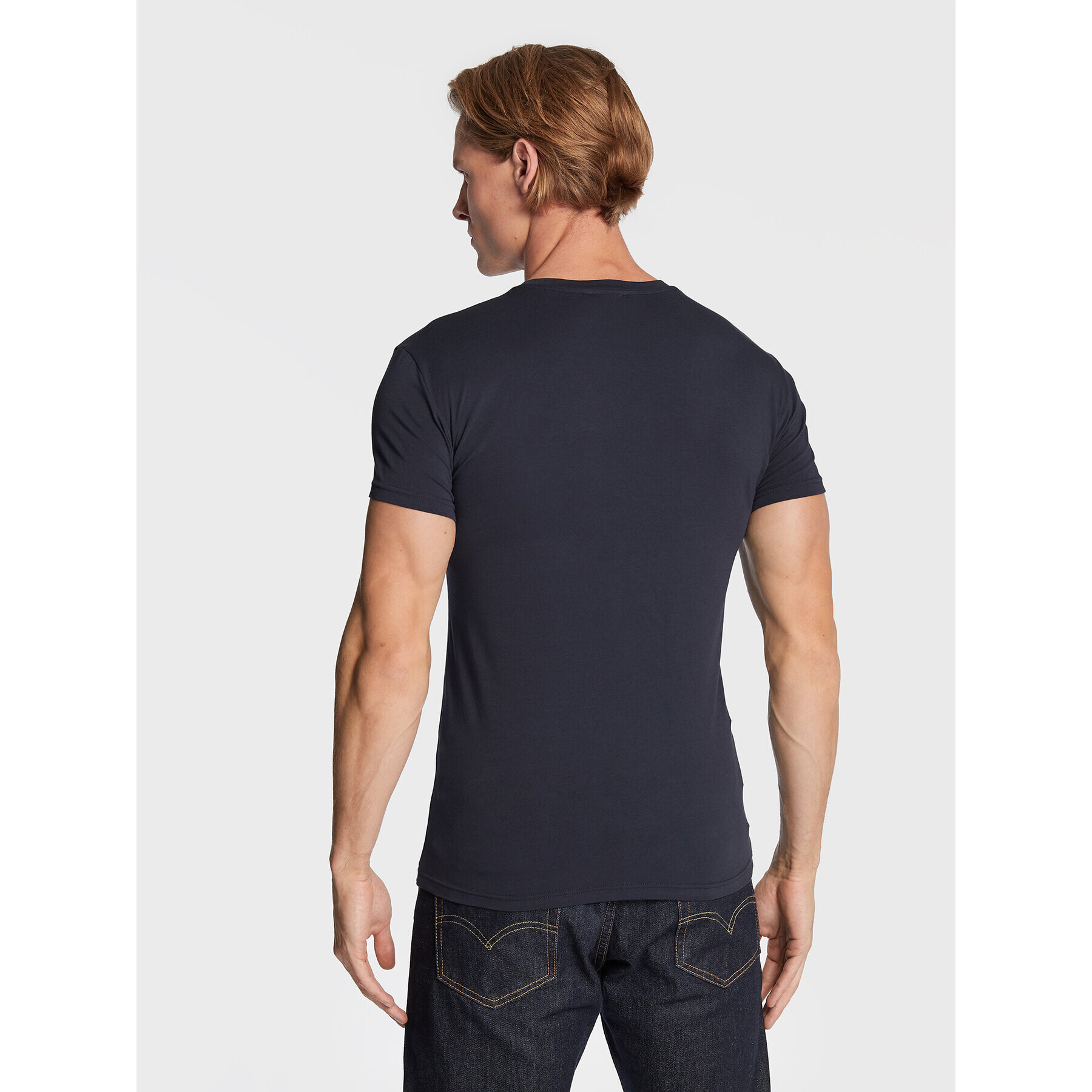 Emporio Armani Underwear T-Shirt 111035 2F729 00135 Tmavomodrá Slim Fit - Pepit.cz