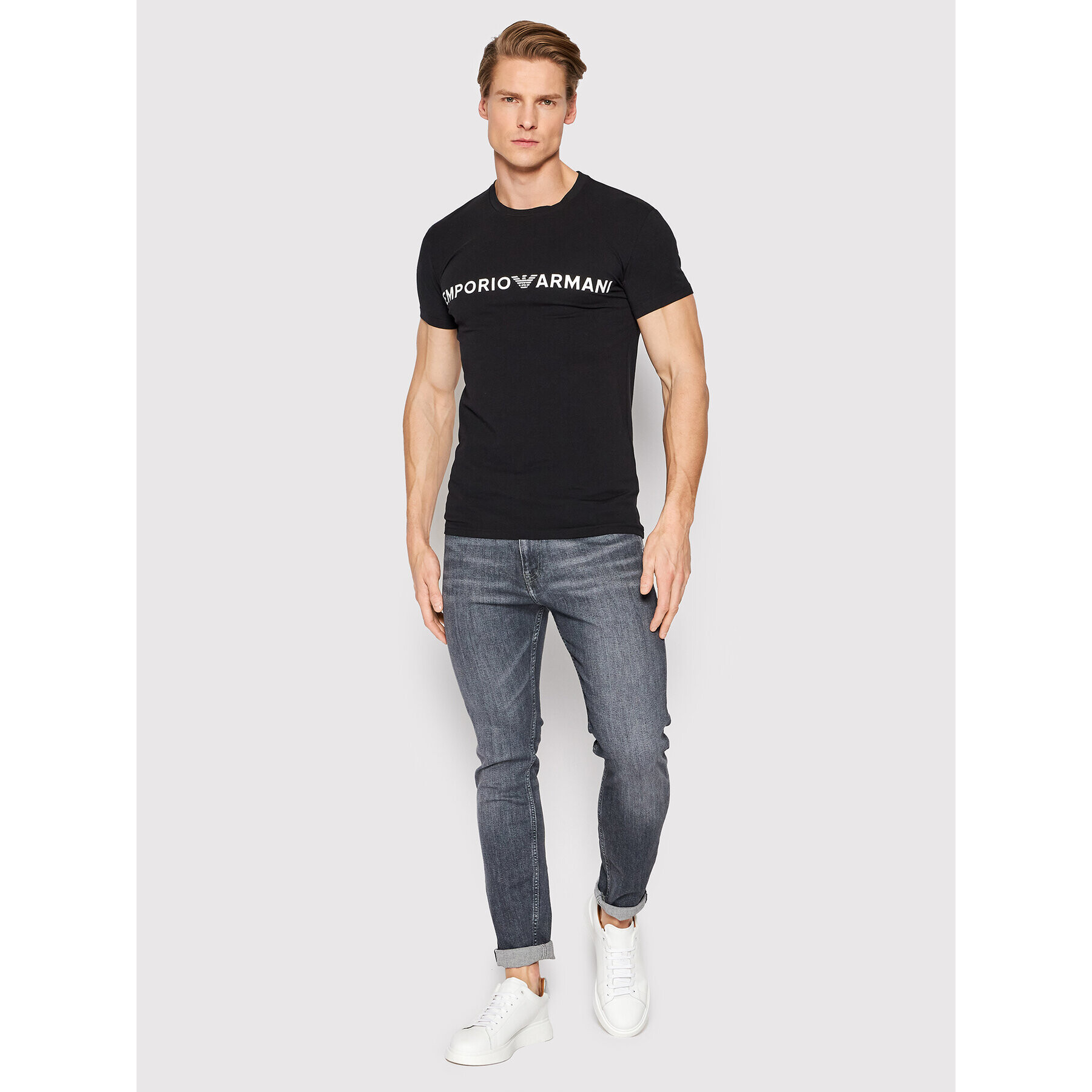 Emporio Armani Underwear T-Shirt 111035 2R516 00020 Černá Regular Fit - Pepit.cz