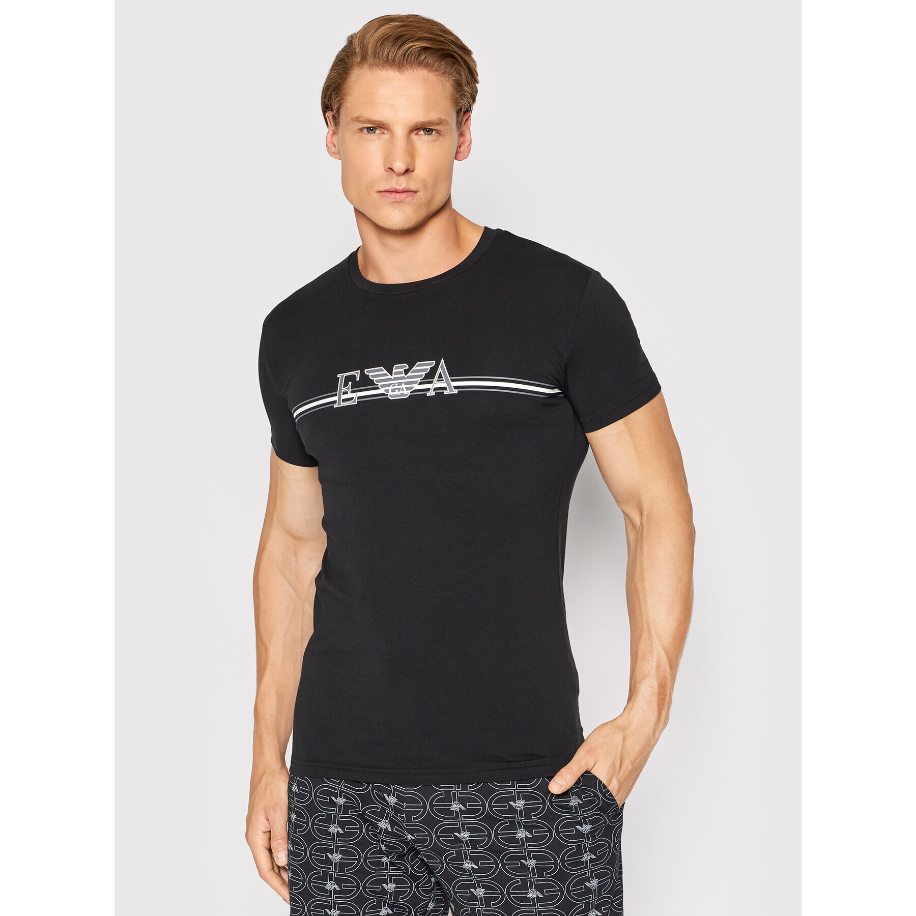 Emporio Armani Underwear T-Shirt 111035 2R523 00020 Černá Regular Fit - Pepit.cz