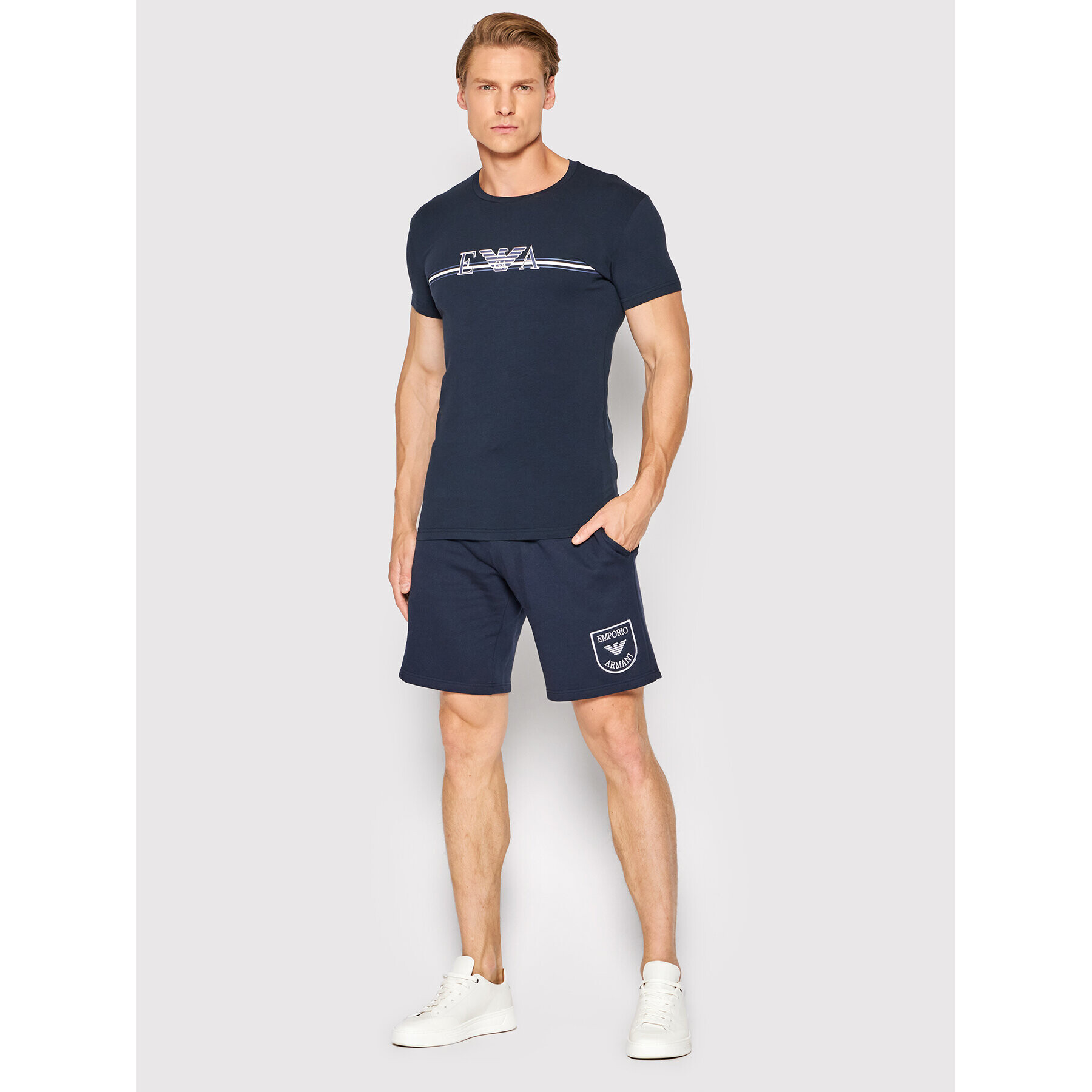 Emporio Armani Underwear T-Shirt 111035 2R523 00135 Tmavomodrá Regular Fit - Pepit.cz