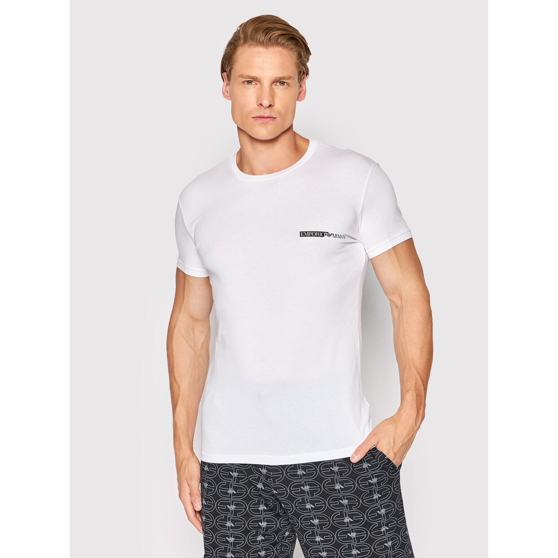 Emporio Armani Underwear T-Shirt 111035 2R729 00010 Bílá Regular Fit - Pepit.cz