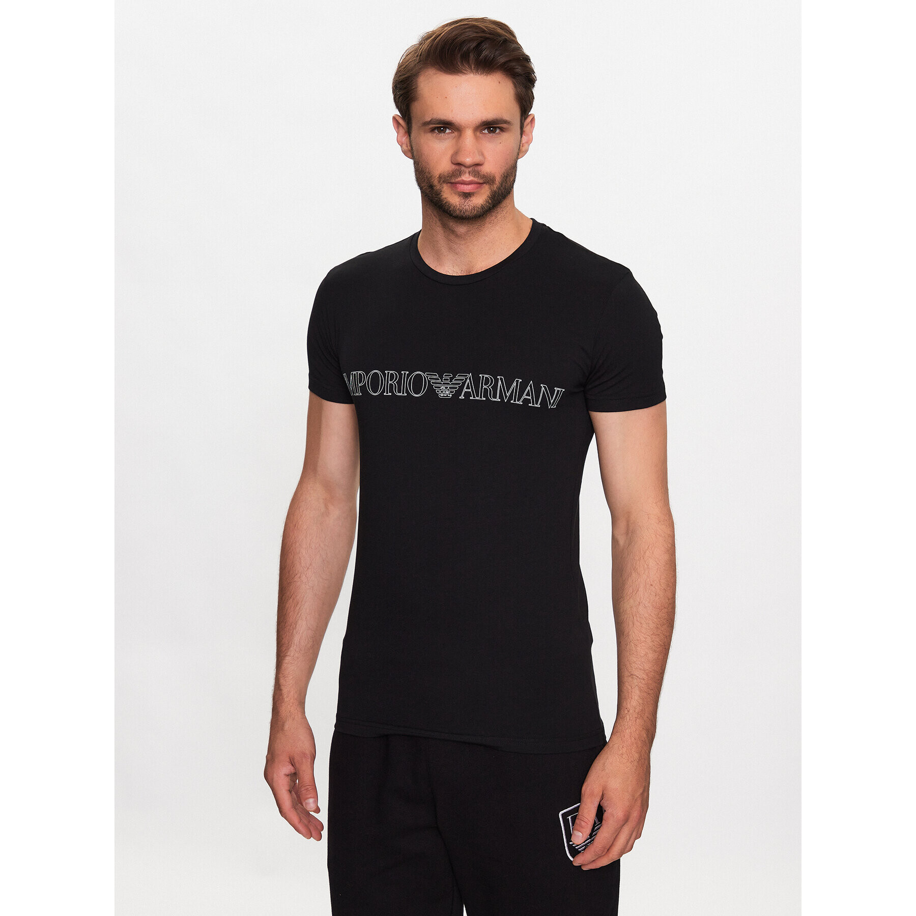 Emporio Armani Underwear T-Shirt 111035 3R516 00020 Černá Regular Fit - Pepit.cz