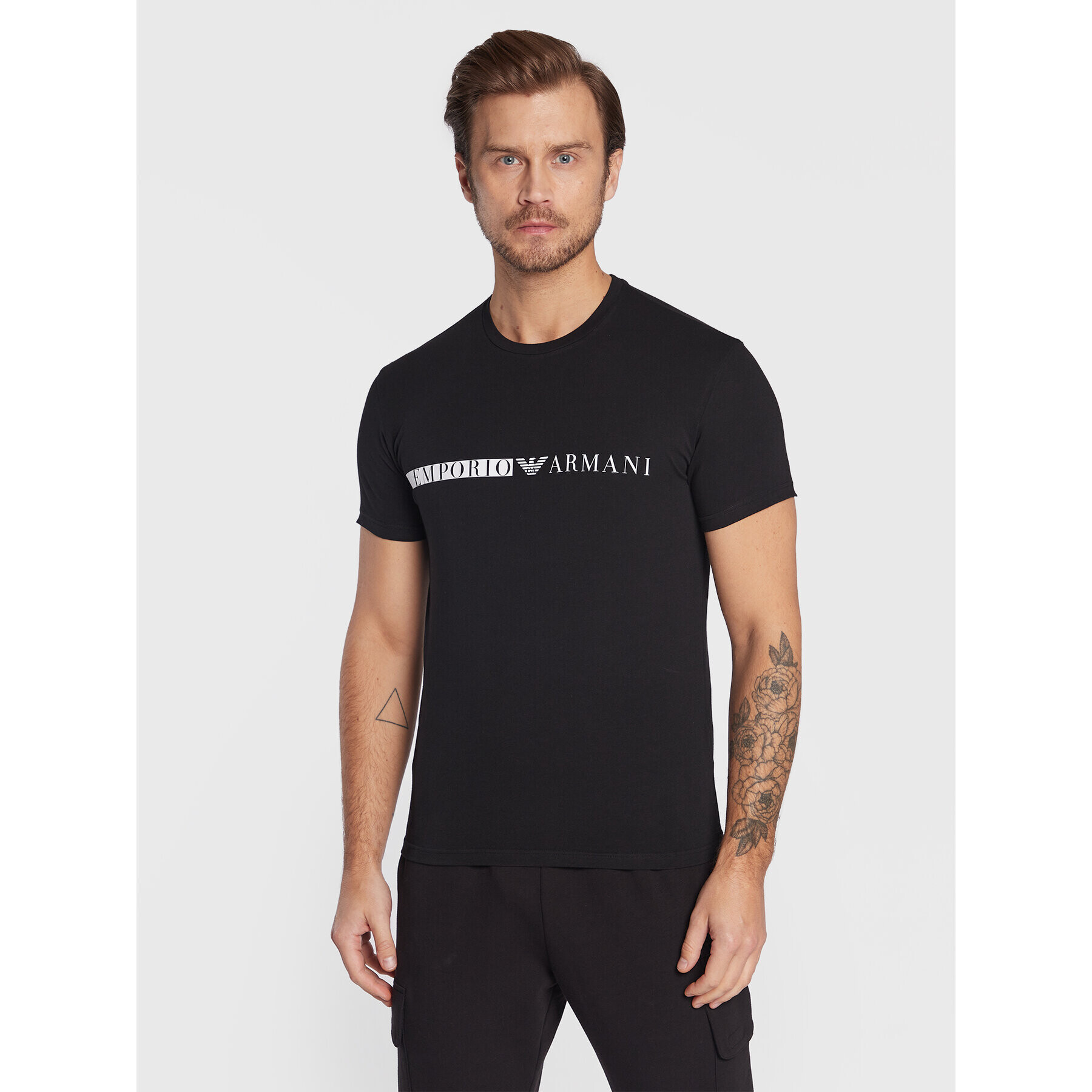 Emporio Armani Underwear T-Shirt 111971 2F525 00020 Černá Regular Fit - Pepit.cz