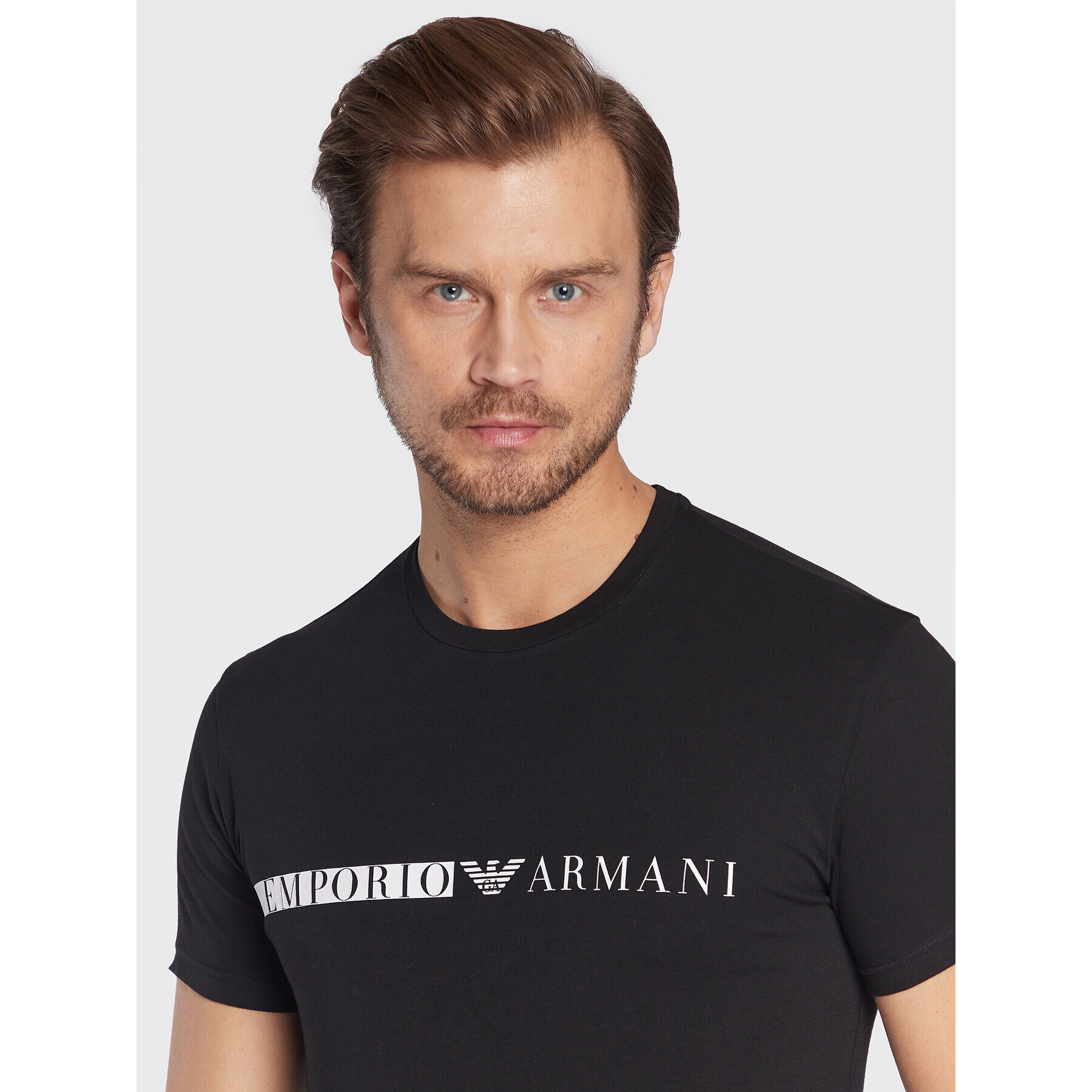 Emporio Armani Underwear T-Shirt 111971 2F525 00020 Černá Regular Fit - Pepit.cz