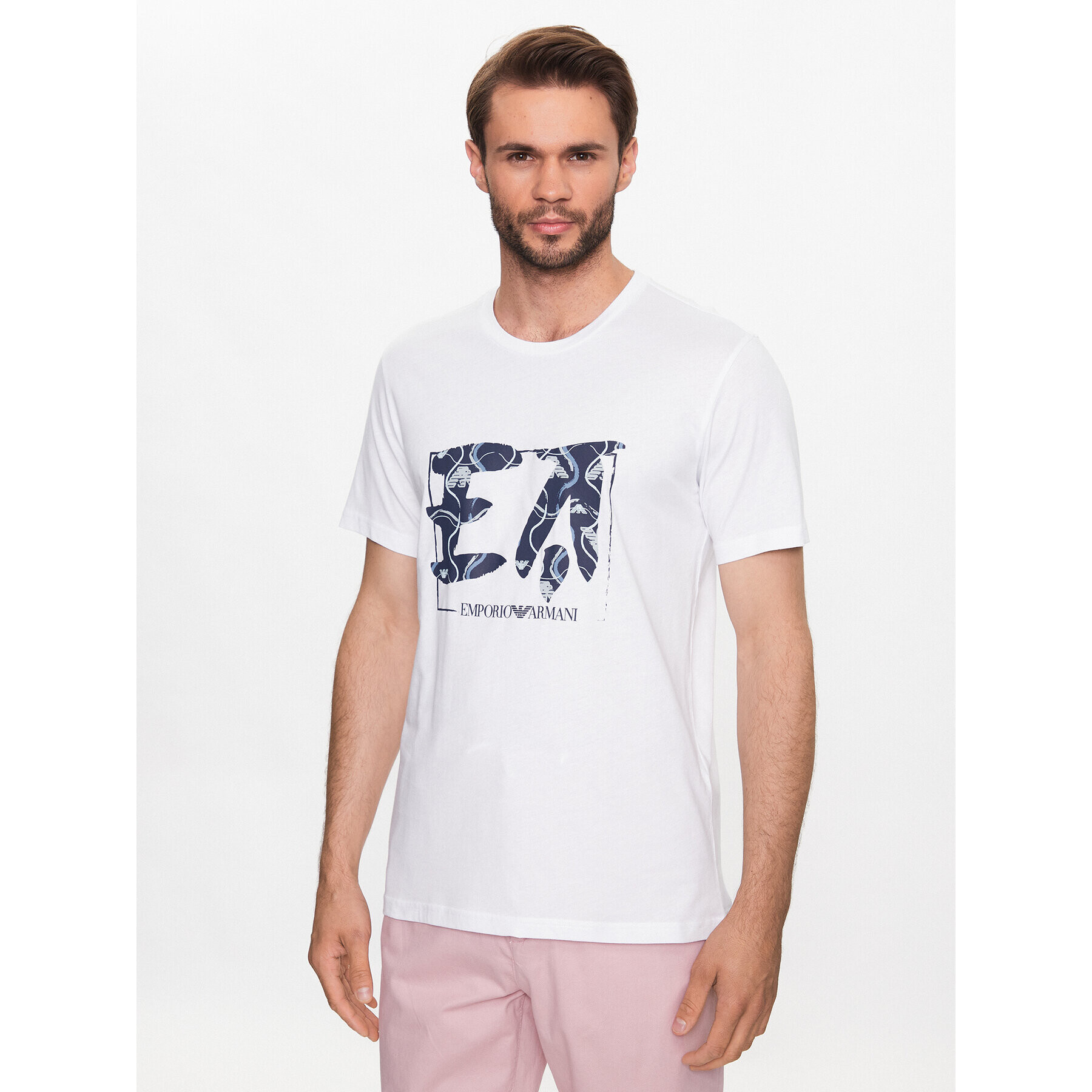 Emporio Armani Underwear T-Shirt 211818 3R468 98210 Bílá Regular Fit - Pepit.cz