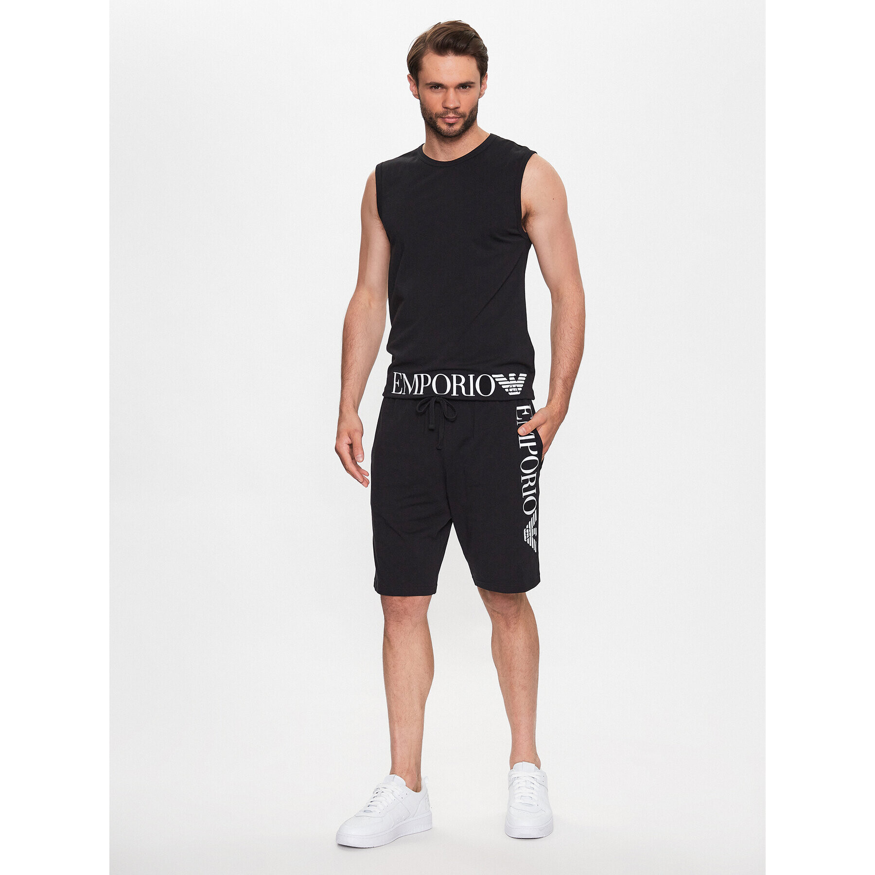 Emporio Armani Underwear Tank top 112018 3R755 00020 Černá Regular Fit - Pepit.cz