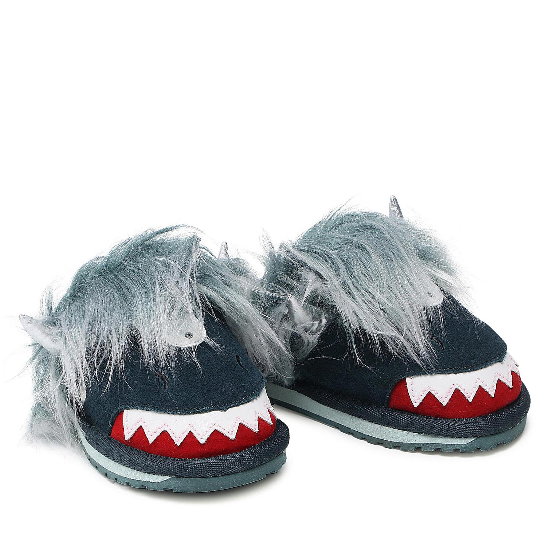 EMU Australia Bačkory Monster Slipper K12620 Tmavomodrá - Pepit.cz