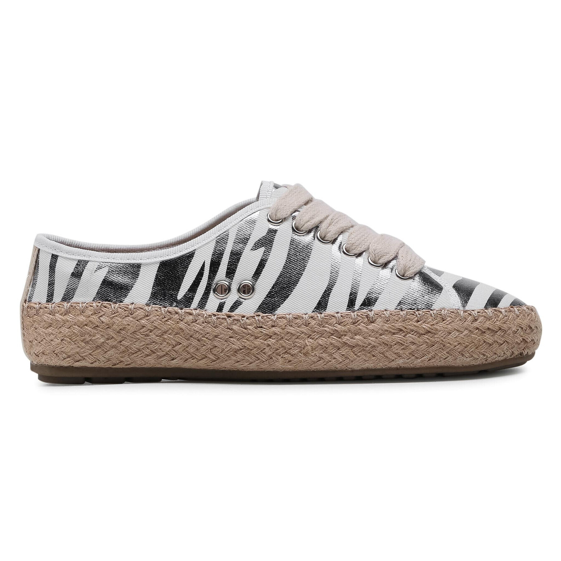 EMU Australia Espadrilky Agonis Zebra W12550 Bílá - Pepit.cz