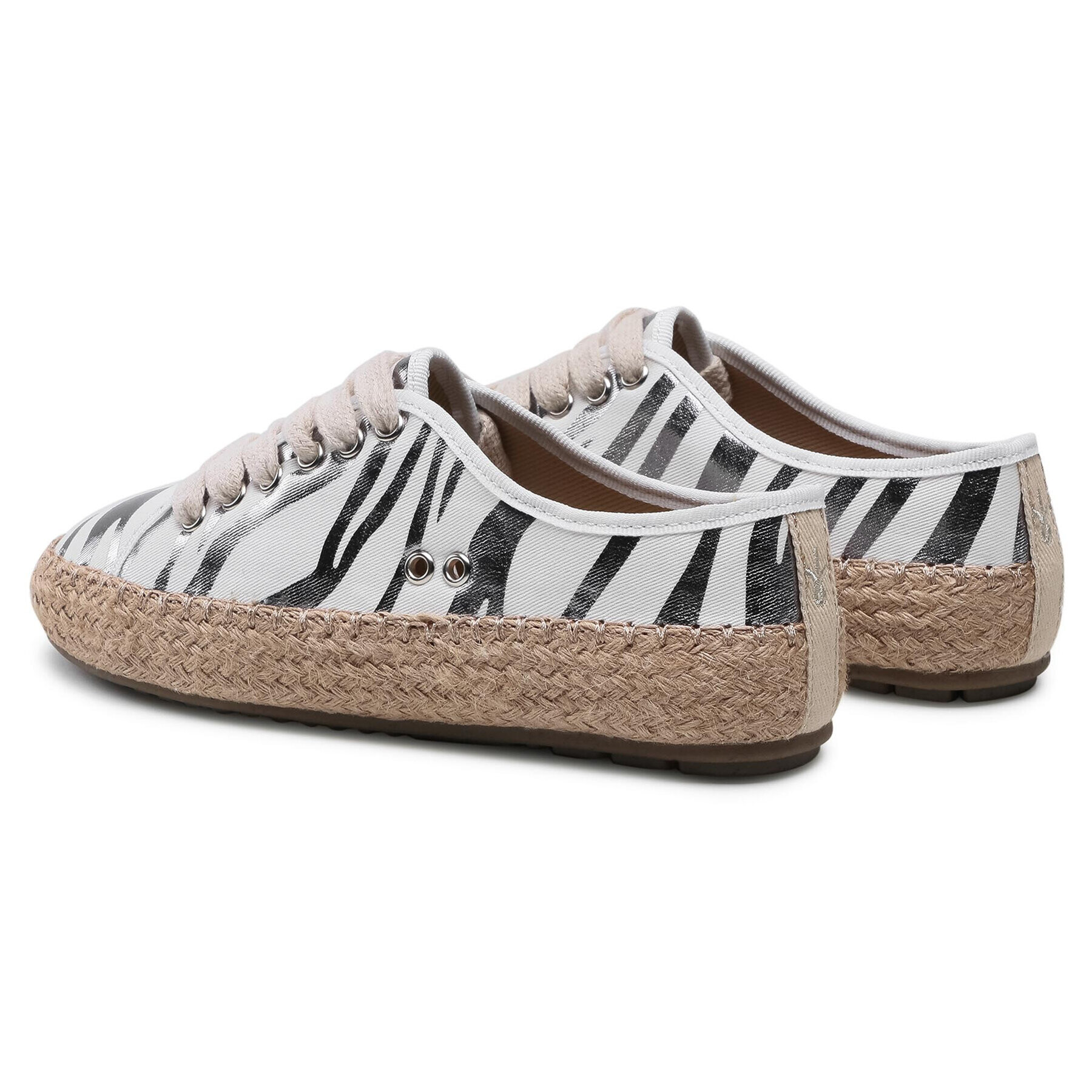 EMU Australia Espadrilky Agonis Zebra W12550 Bílá - Pepit.cz