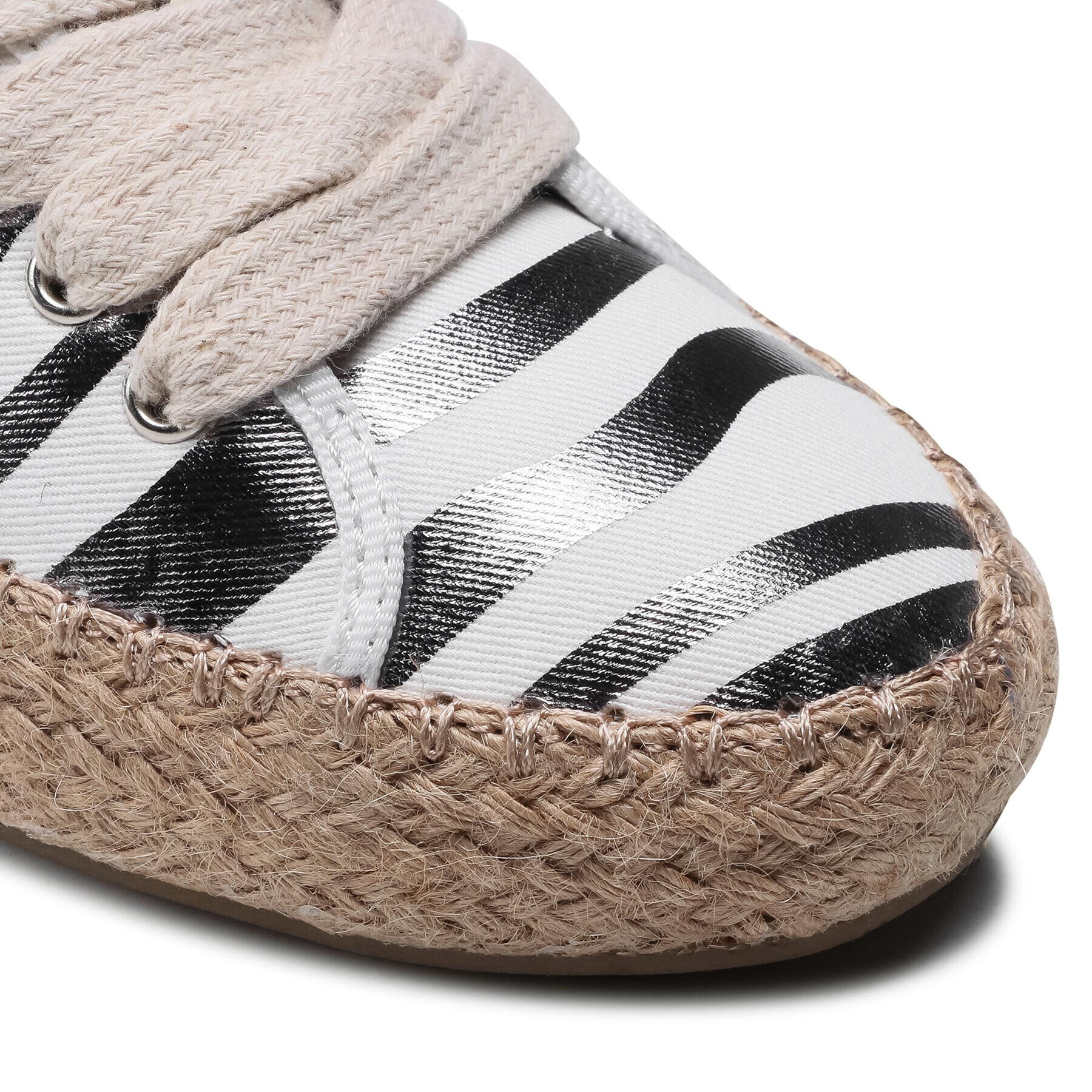 EMU Australia Espadrilky Agonis Zebra W12550 Bílá - Pepit.cz