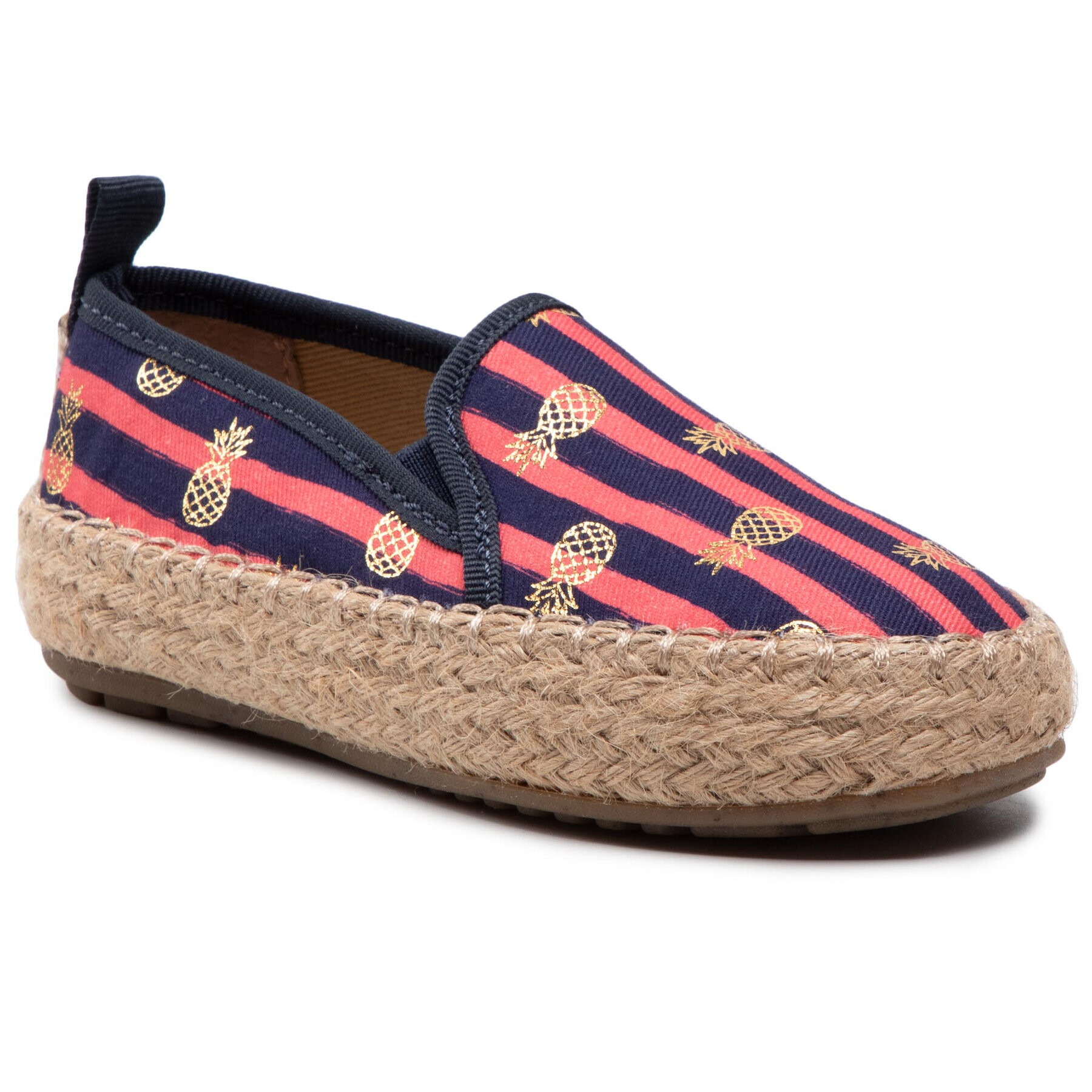 EMU Australia Espadrilky Gum Print K12578 Tmavomodrá - Pepit.cz