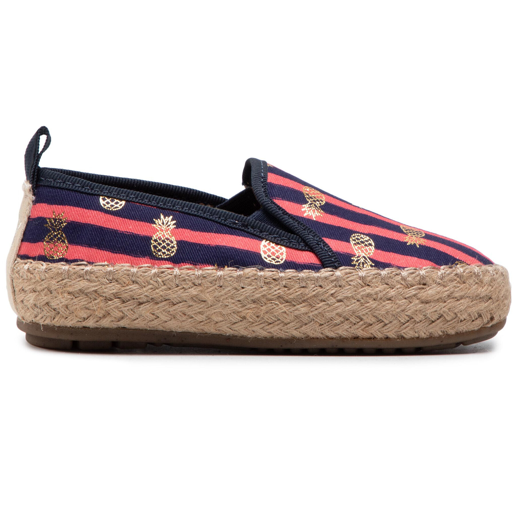 EMU Australia Espadrilky Gum Print K12578 Tmavomodrá - Pepit.cz