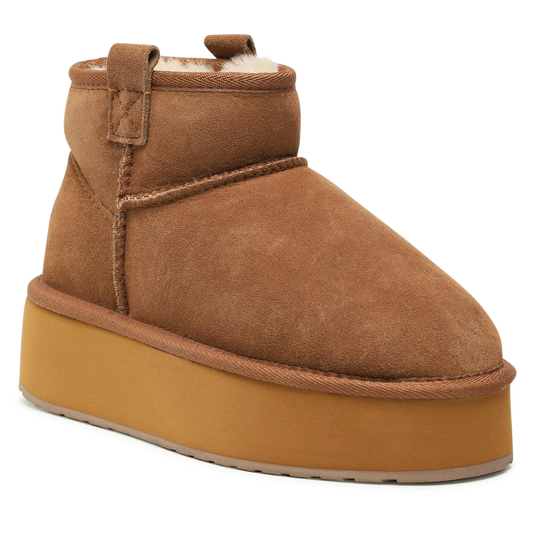 EMU Australia Sněhule Foy Flatform Micro W13073 Hnědá - Pepit.cz