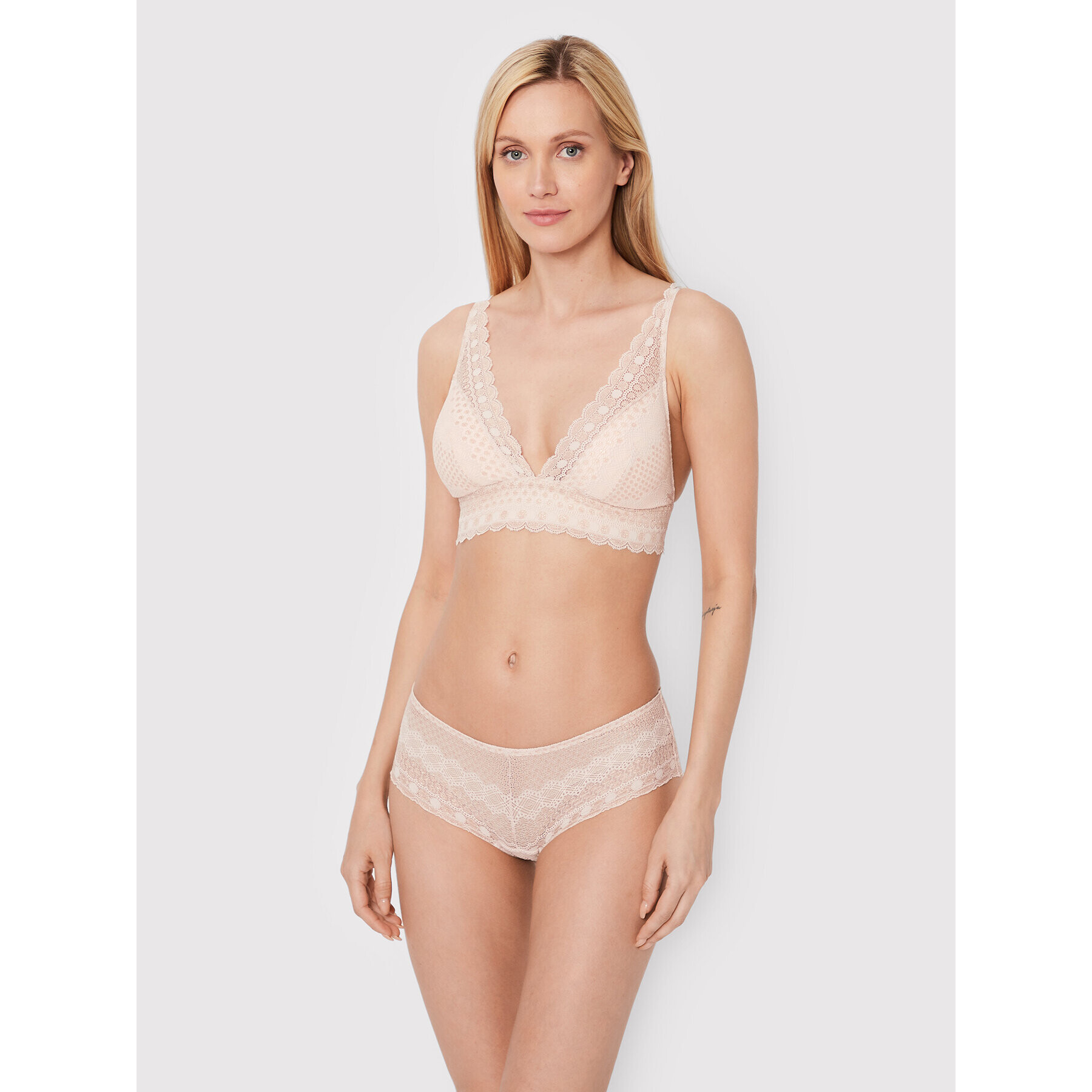 Etam Podprsenka Bralette Cherie Cherie 6515255 Růžová - Pepit.cz