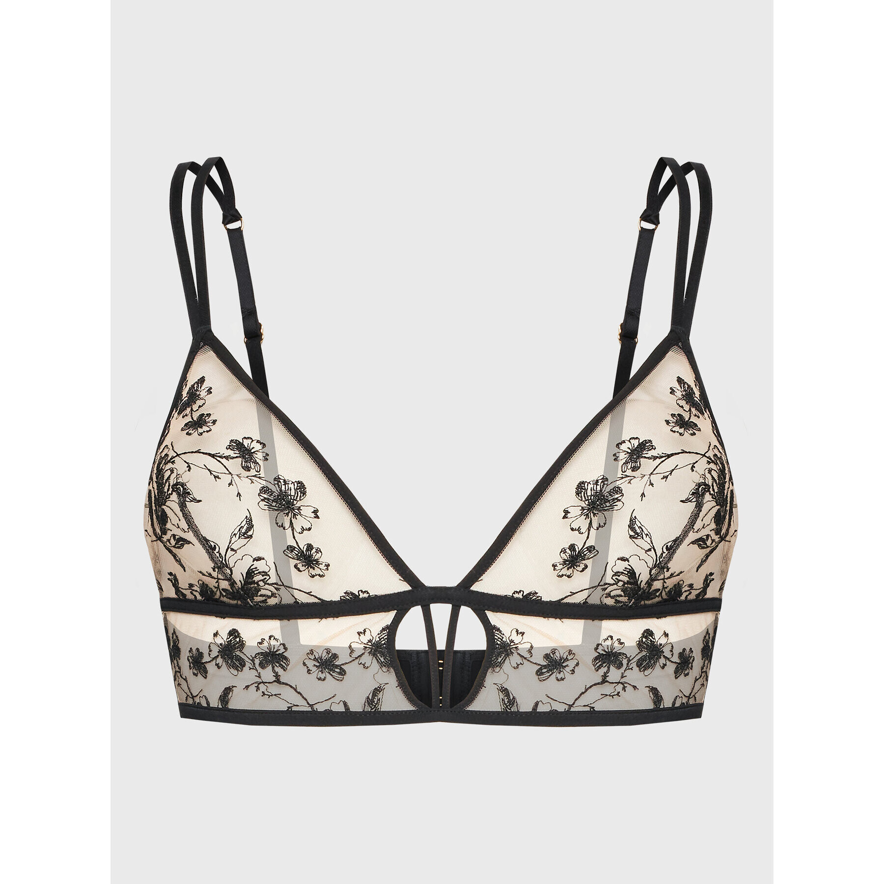 Etam Podprsenka Bralette Fougue 6535101 Černá - Pepit.cz