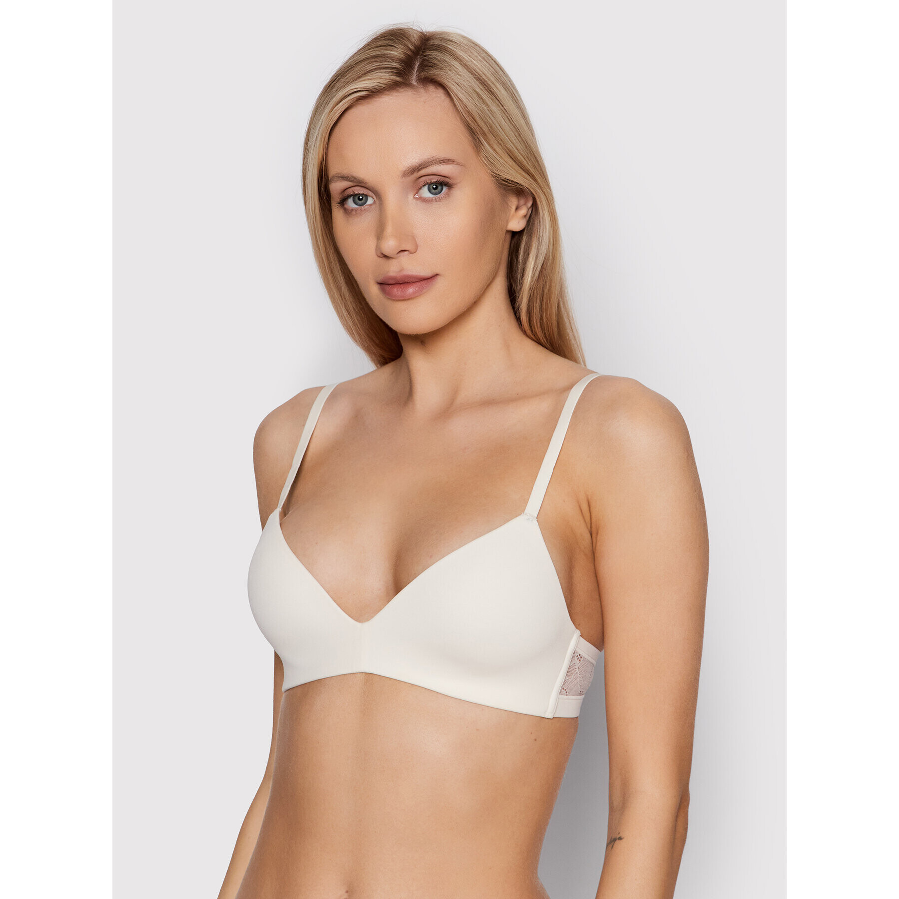 Etam Podprsenka Bralette Pure 360 6517215 Bílá - Pepit.cz