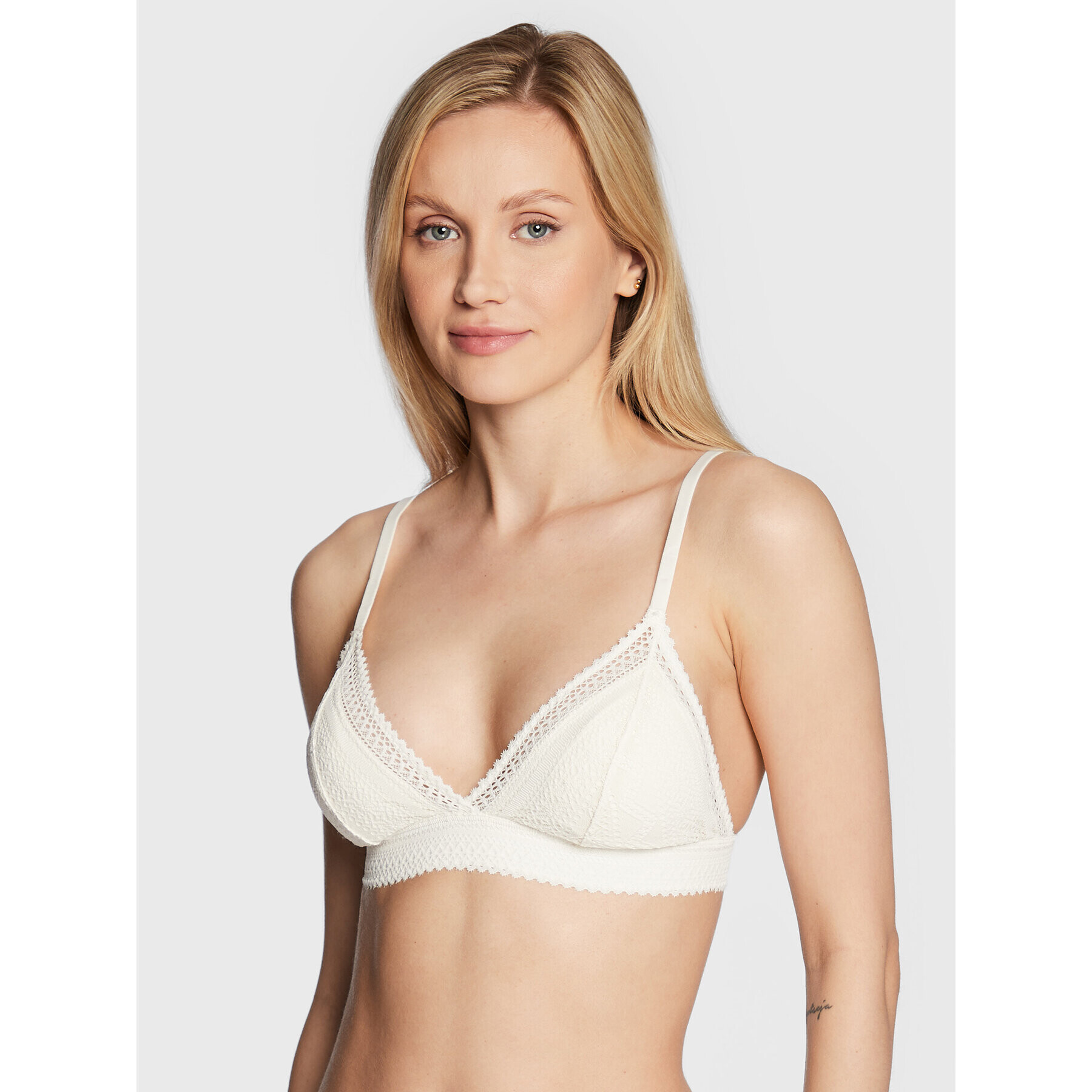 Etam Podprsenka Bralette Sublime 6535008 Béžová - Pepit.cz