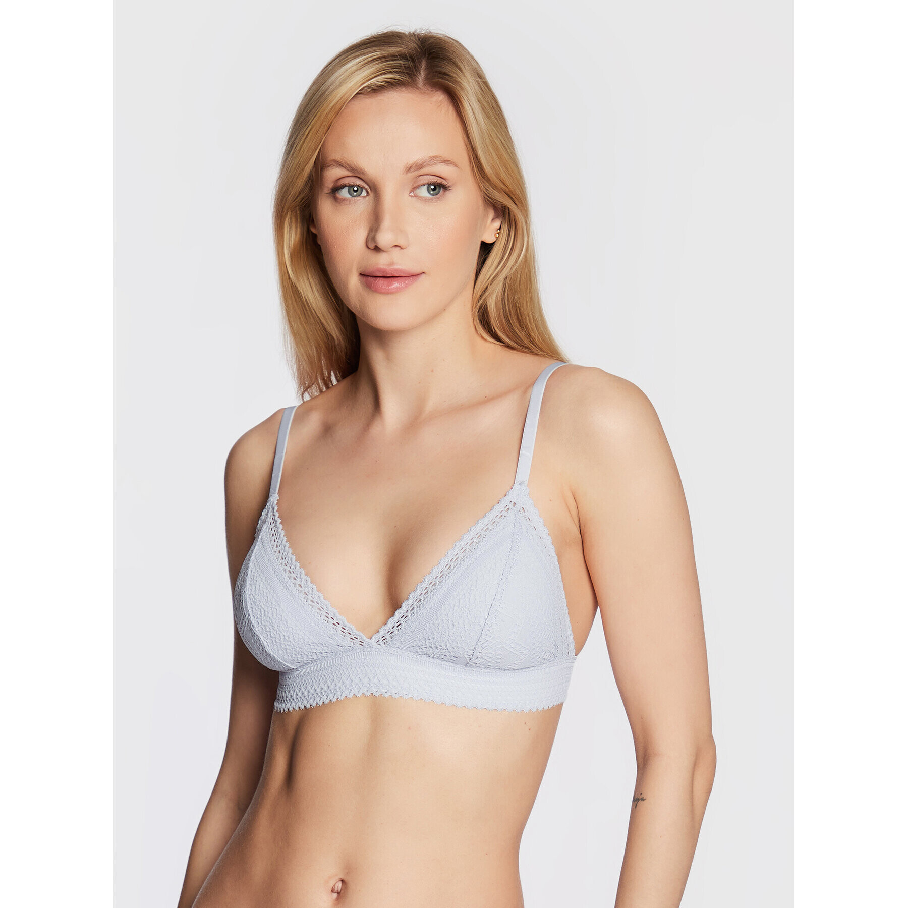 Etam Podprsenka Bralette Sublime 6535008 Modrá - Pepit.cz