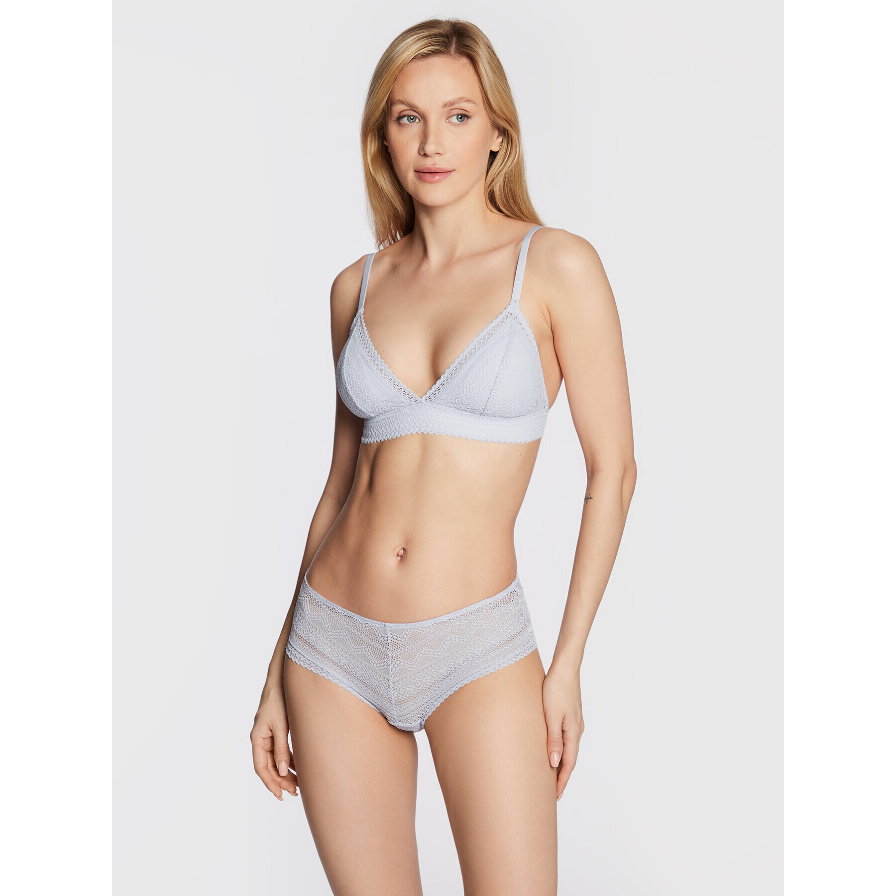 Etam Podprsenka Bralette Sublime 6535008 Modrá - Pepit.cz