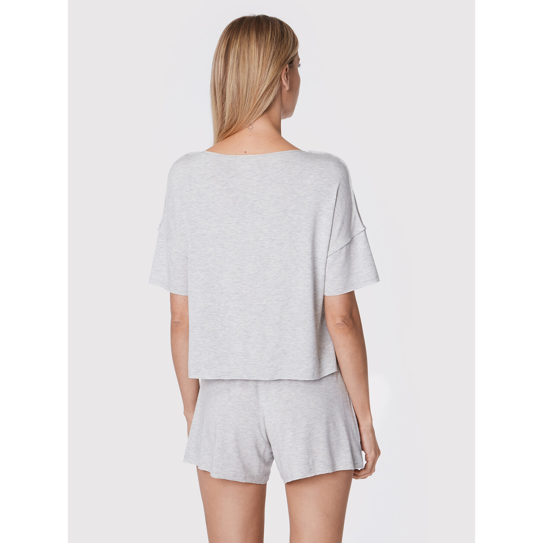 Etam Pyžamový top Alva 6534313 Šedá Relaxed Fit - Pepit.cz