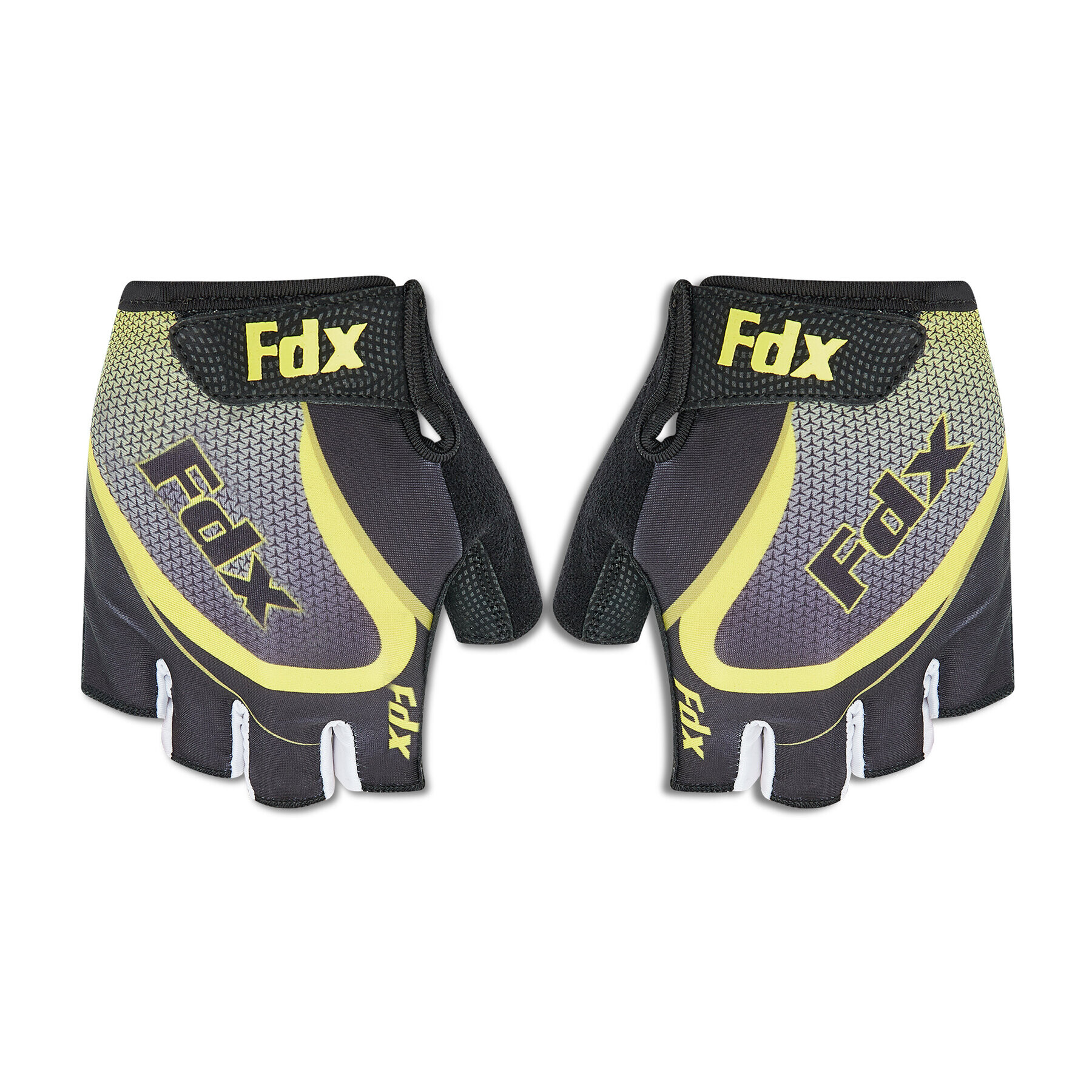 FDX Pánské rukavice Speed Race Gel Foam Gloves 1010_01 Černá - Pepit.cz