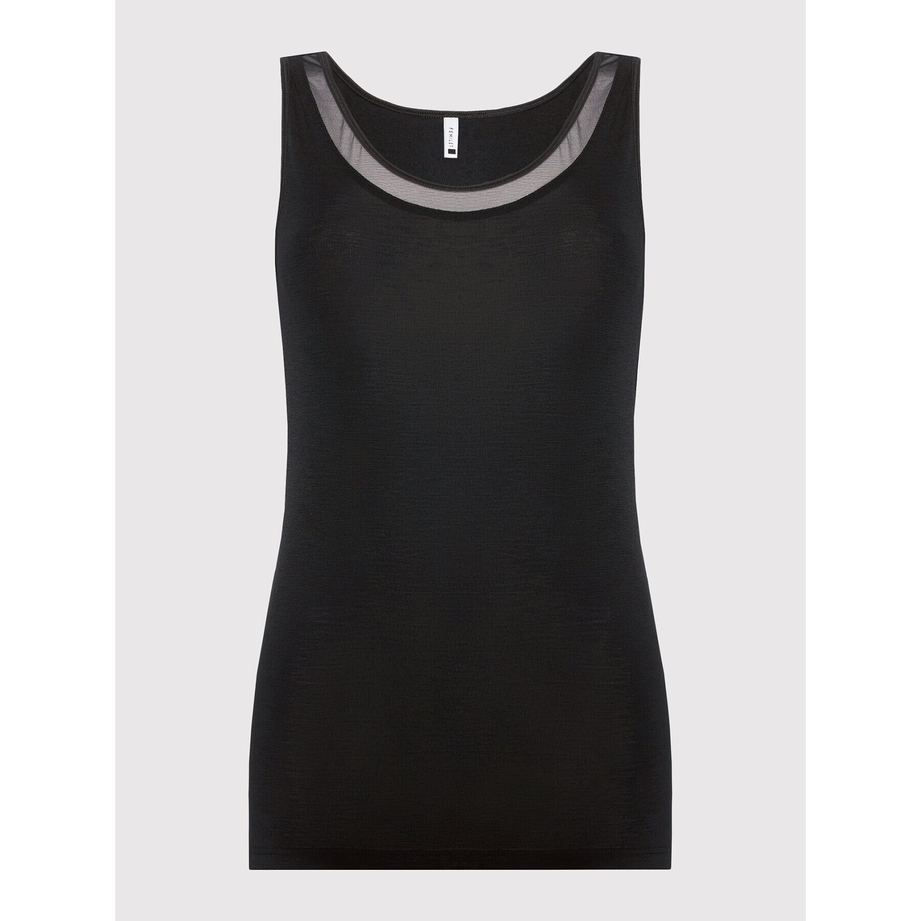 Femilet by Chantelle Top Juliana FN1582 Černá Slim Fit - Pepit.cz