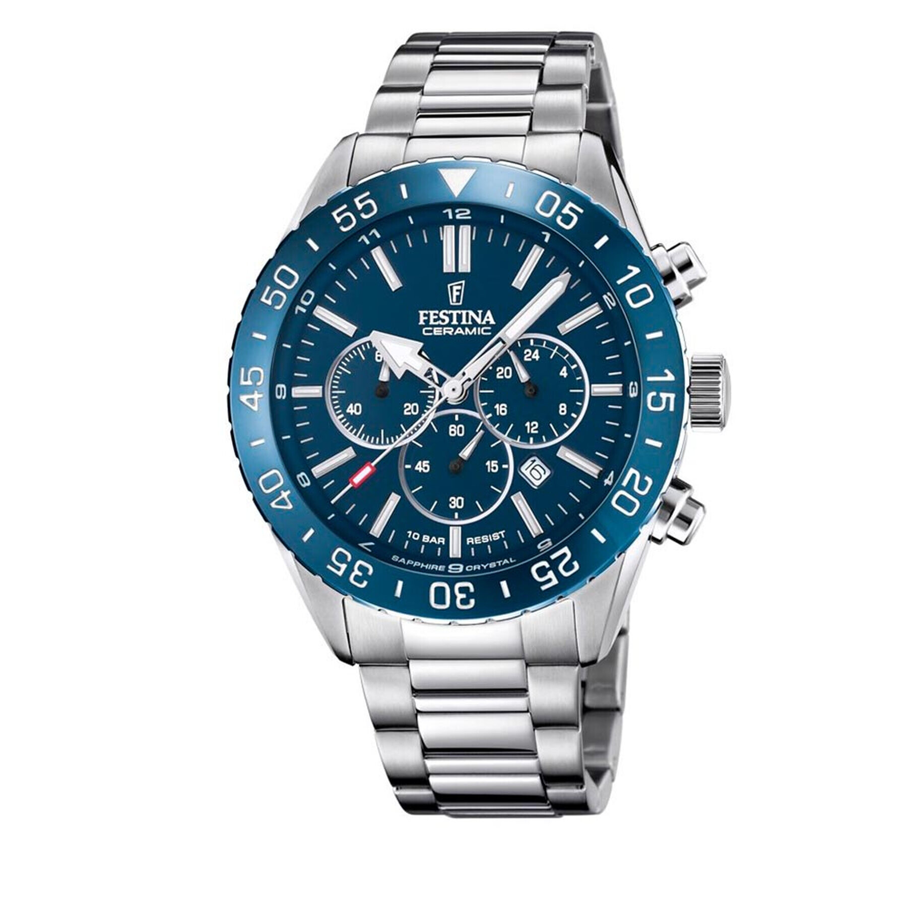 Festina Hodinky Ceramic F20575/2 Stříbrná - Pepit.cz