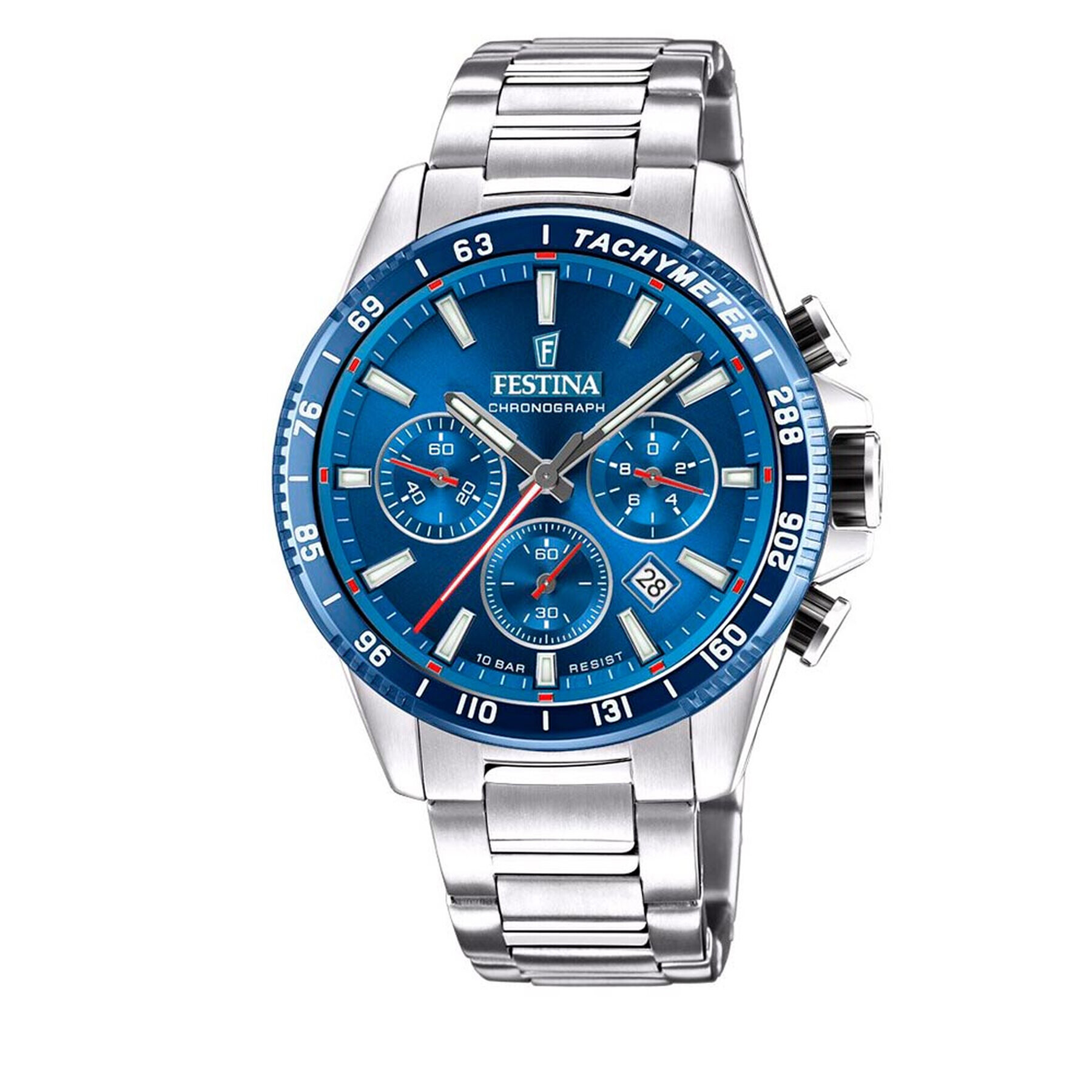 Festina Hodinky Timeless Chronograph F20560/3 Stříbrná - Pepit.cz