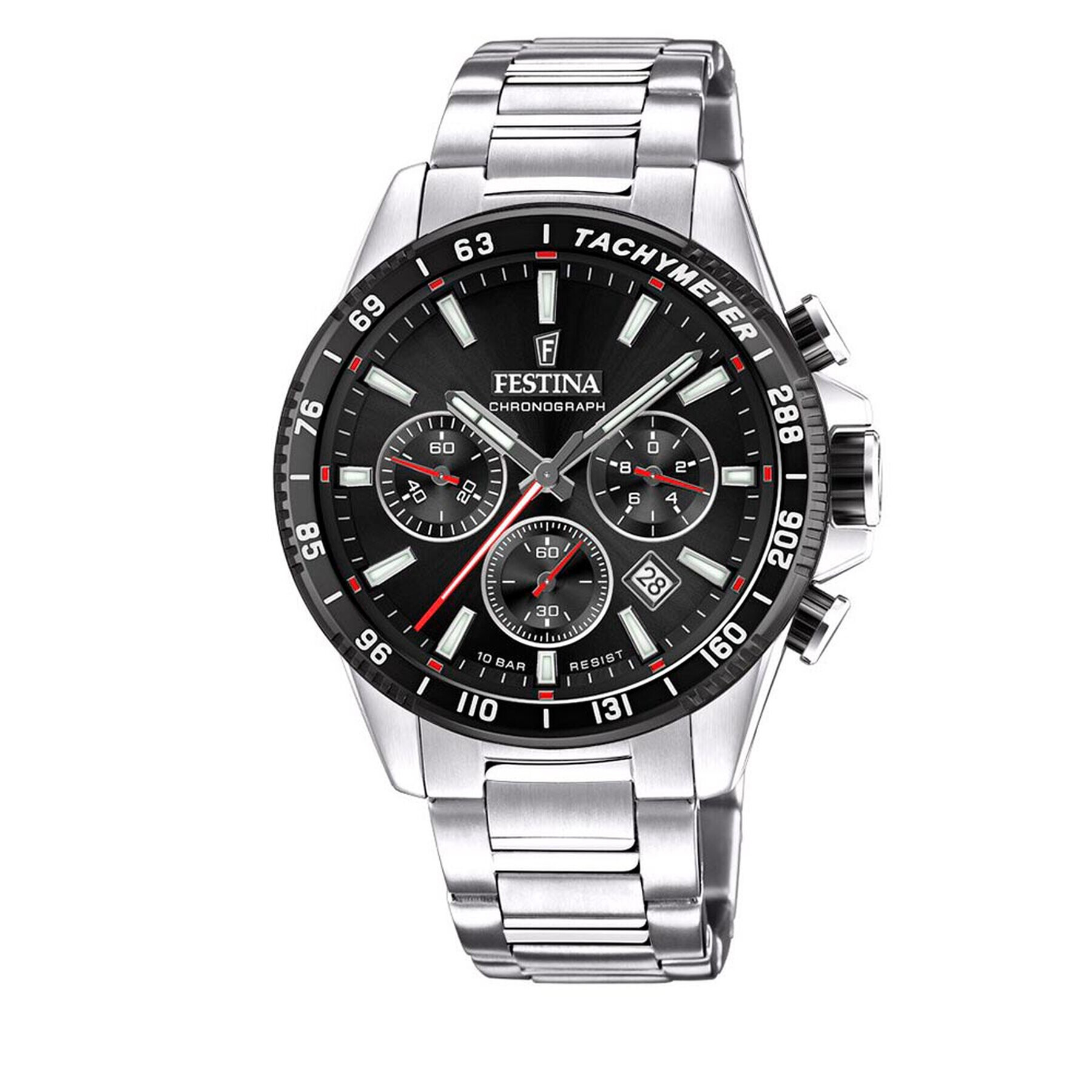 Festina Hodinky Timeless Chronograph F20560/6 Stříbrná - Pepit.cz