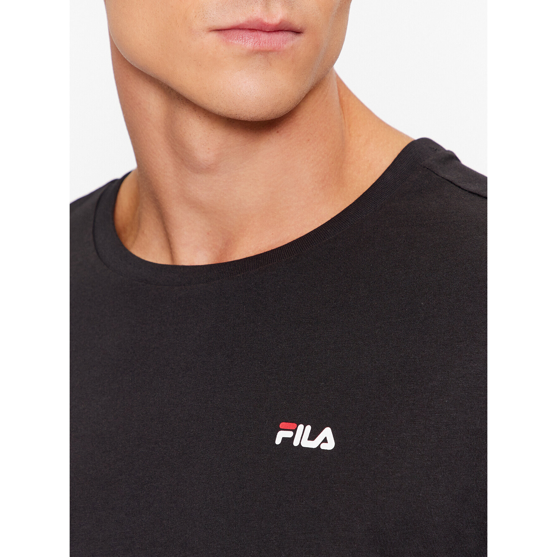 Fila 2-dílná sada T-shirts FAM0083 Černá Regular Fit - Pepit.cz