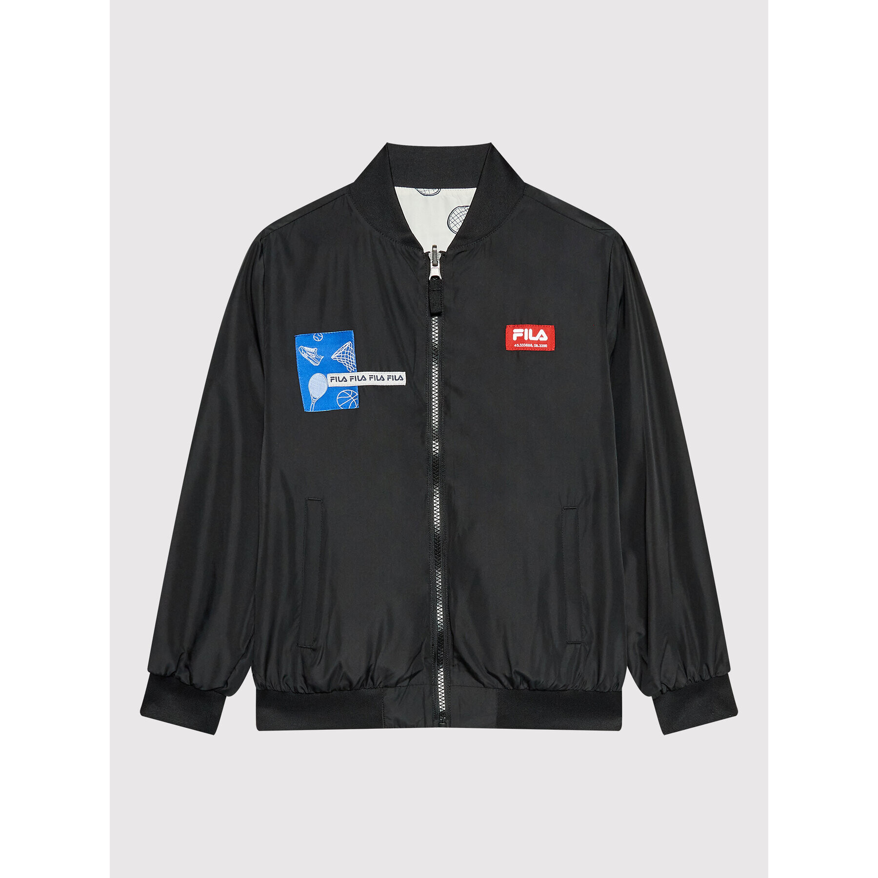 Fila Bunda bomber Trittau FAT0042 Černá Regular Fit - Pepit.cz