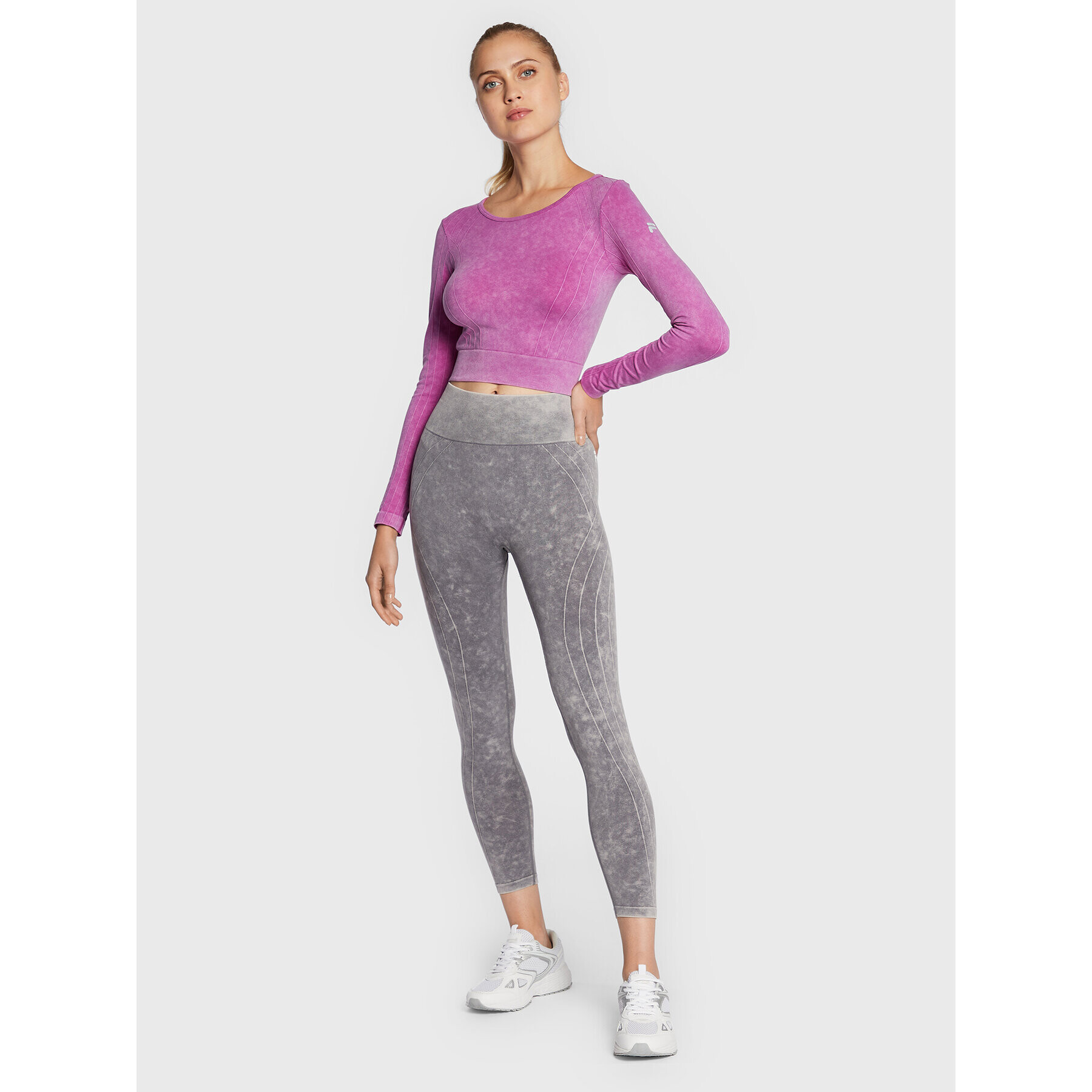 Fila Funkční tričko Radnor FAW0208 Růžová Cropped Fit - Pepit.cz