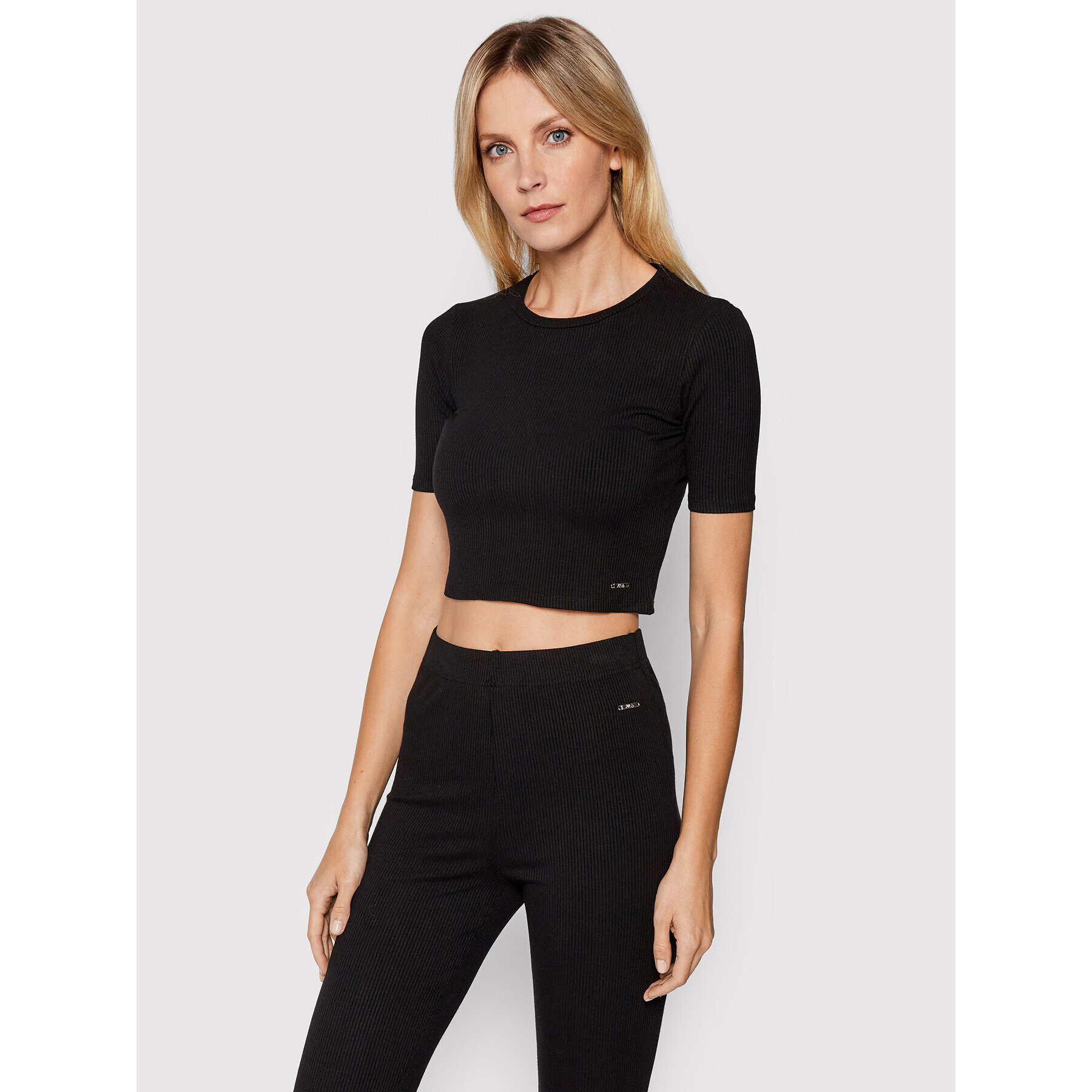 Fila Halenka Elwyn 688934 Černá Cropped Fit - Pepit.cz