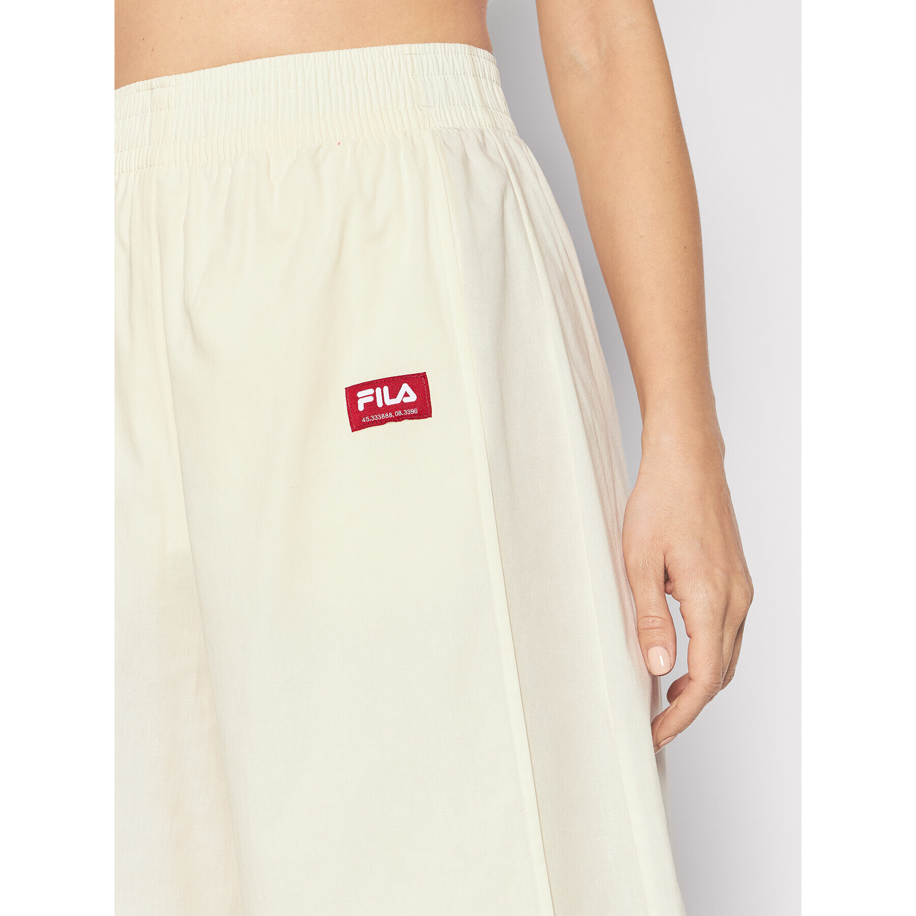 Fila Kalhoty culottes Terme FAW0015 Béžová Relaxed Fit - Pepit.cz