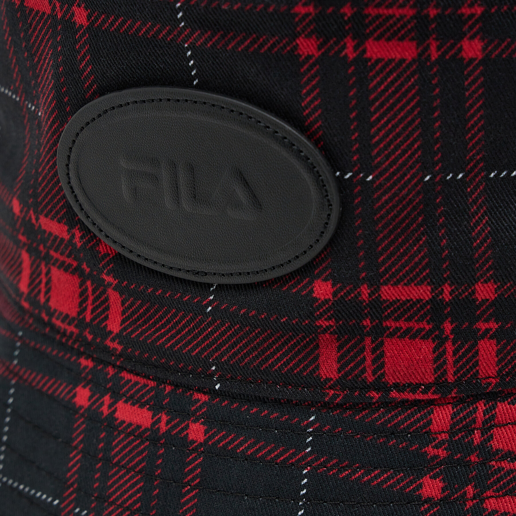 Fila Klobouk Bucket Check Aop 686165 Černá - Pepit.cz