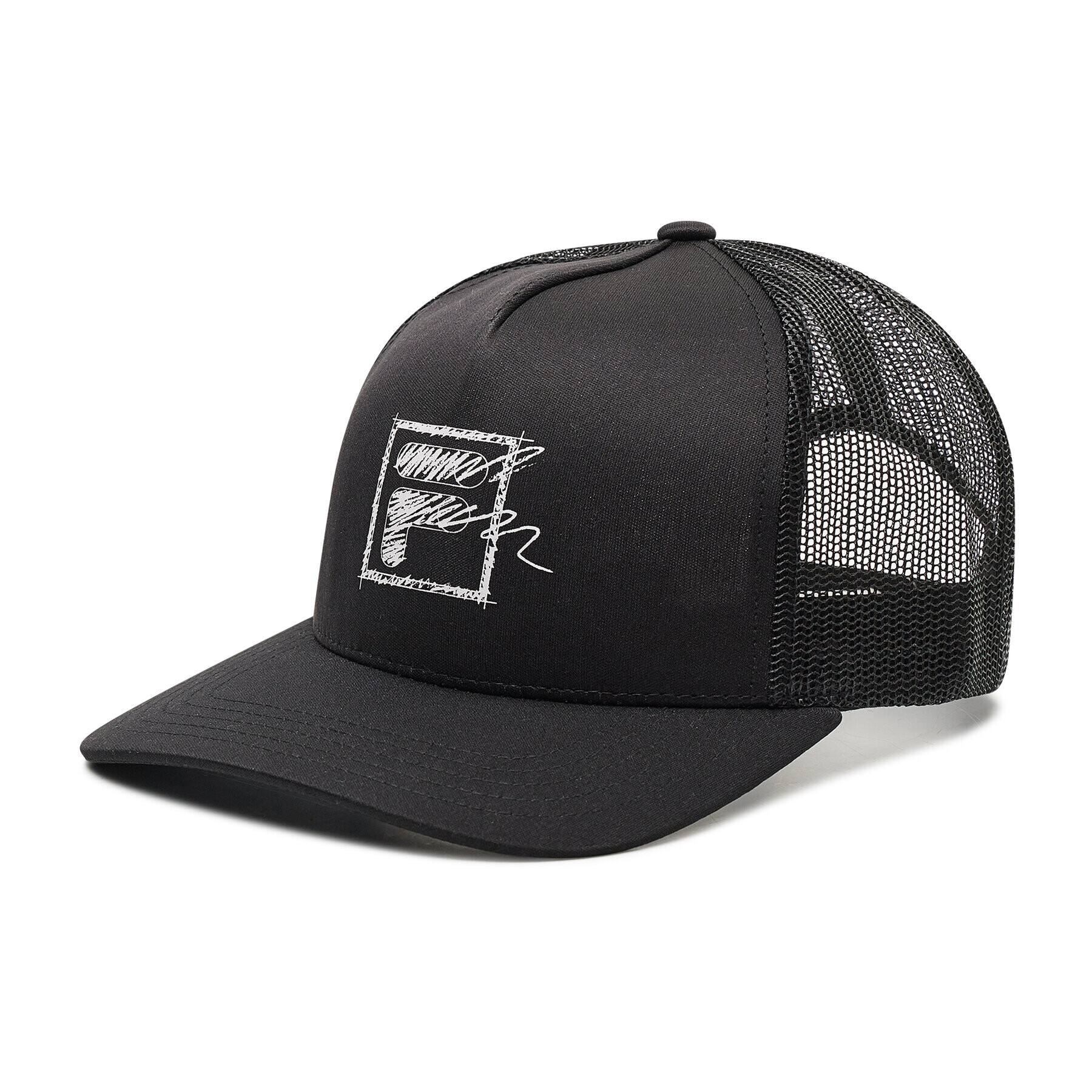 Fila Kšiltovka Bejar Doodled F-Box Trucker Cap FCU0026 Černá - Pepit.cz