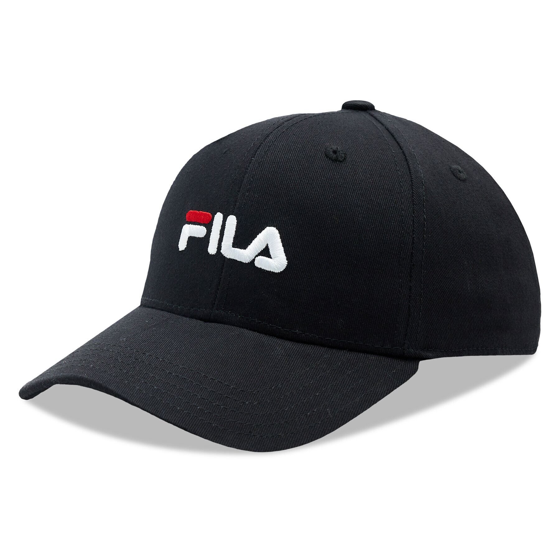 Fila Kšiltovka Brasov 6 Panel Cap With Linear Logo - Strap Back FCU0019 Černá - Pepit.cz