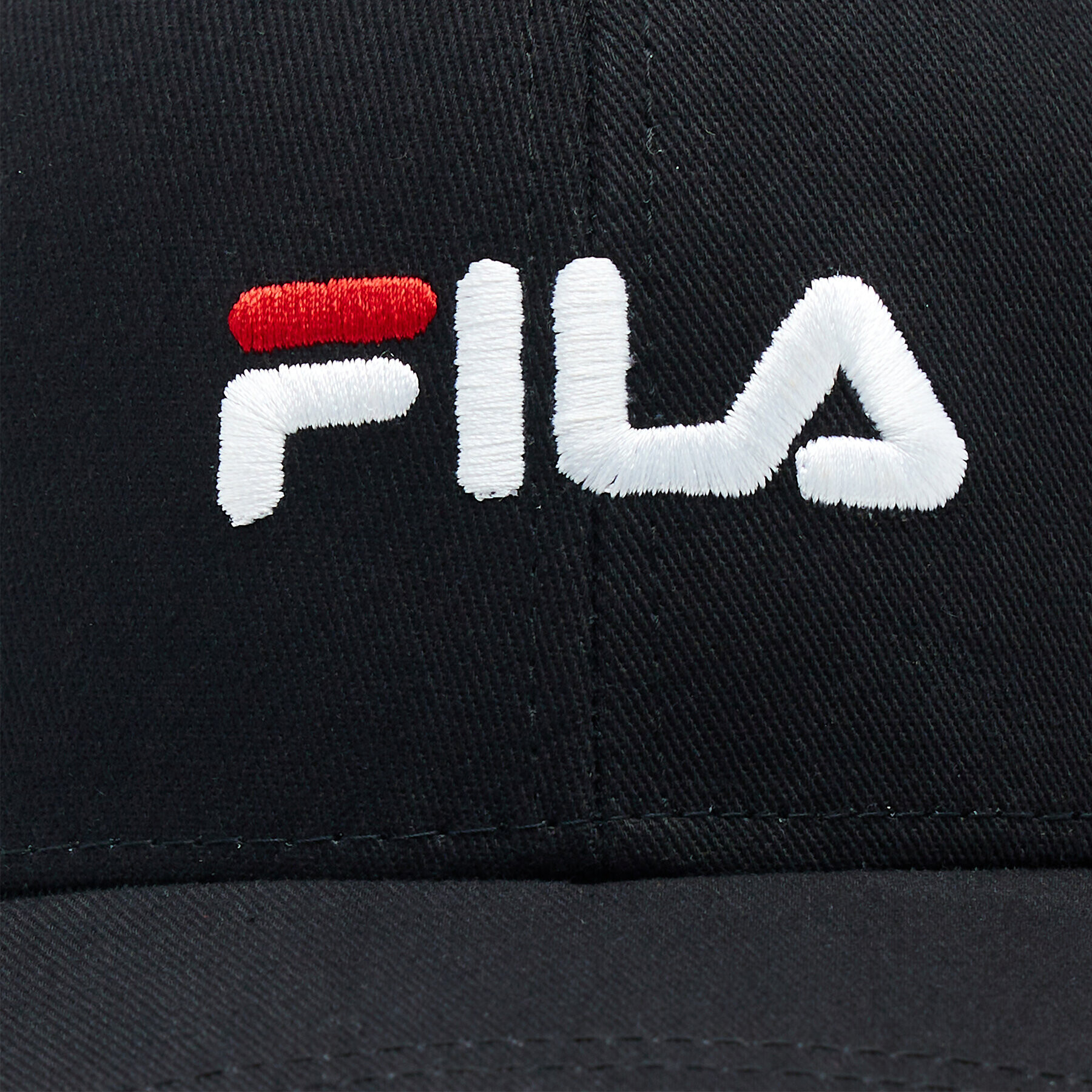 Fila Kšiltovka Brasov 6 Panel Cap With Linear Logo - Strap Back FCU0019 Černá - Pepit.cz