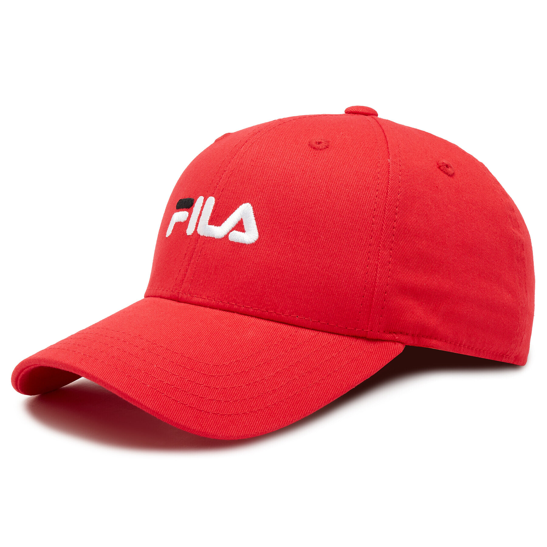 Fila Kšiltovka Brasov 6 Panel Cap With Linear Logo - Strap Back FCU0019 Červená - Pepit.cz