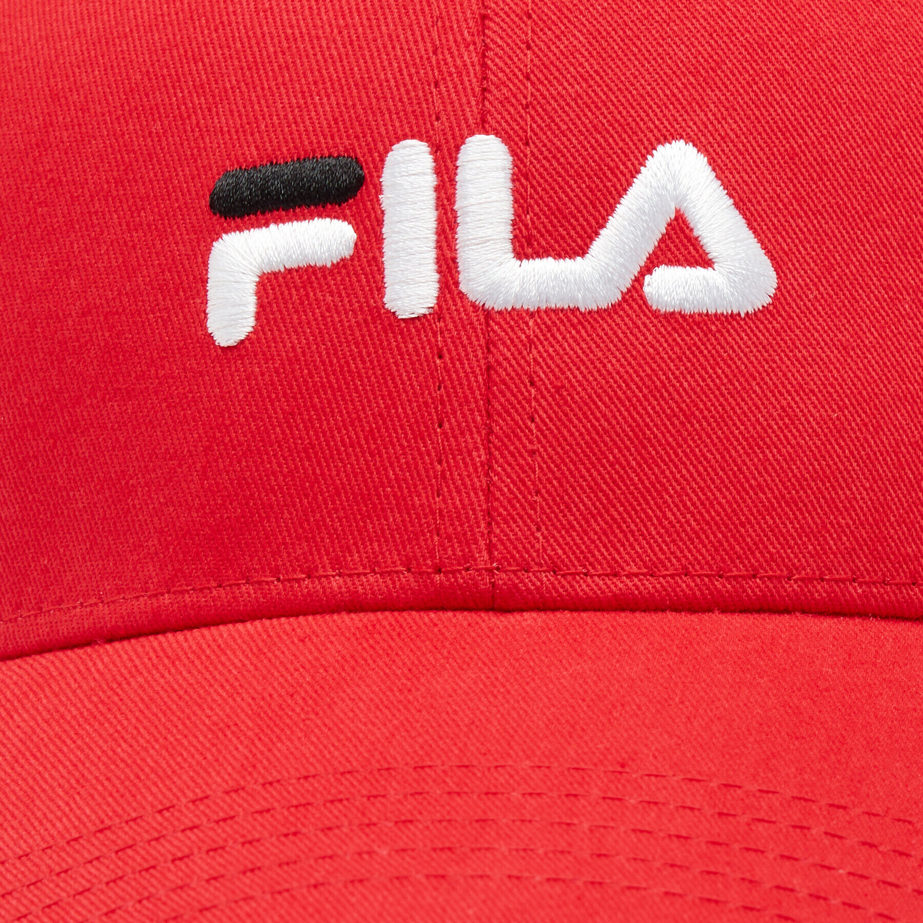 Fila Kšiltovka Brasov 6 Panel Cap With Linear Logo - Strap Back FCU0019 Červená - Pepit.cz