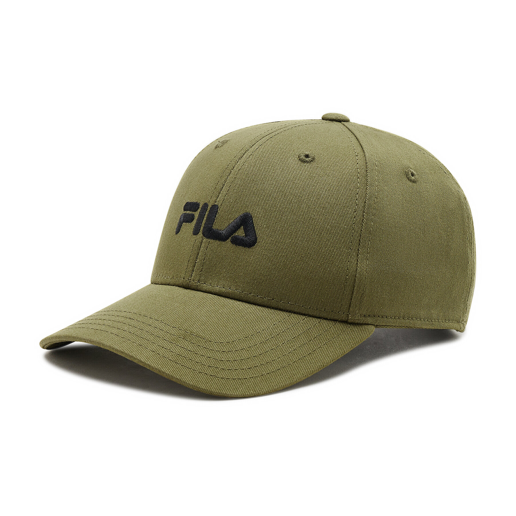 Fila Kšiltovka Brasov 6 Panel Cap With Linear Logo Strap Back FCU0019 Zelená - Pepit.cz