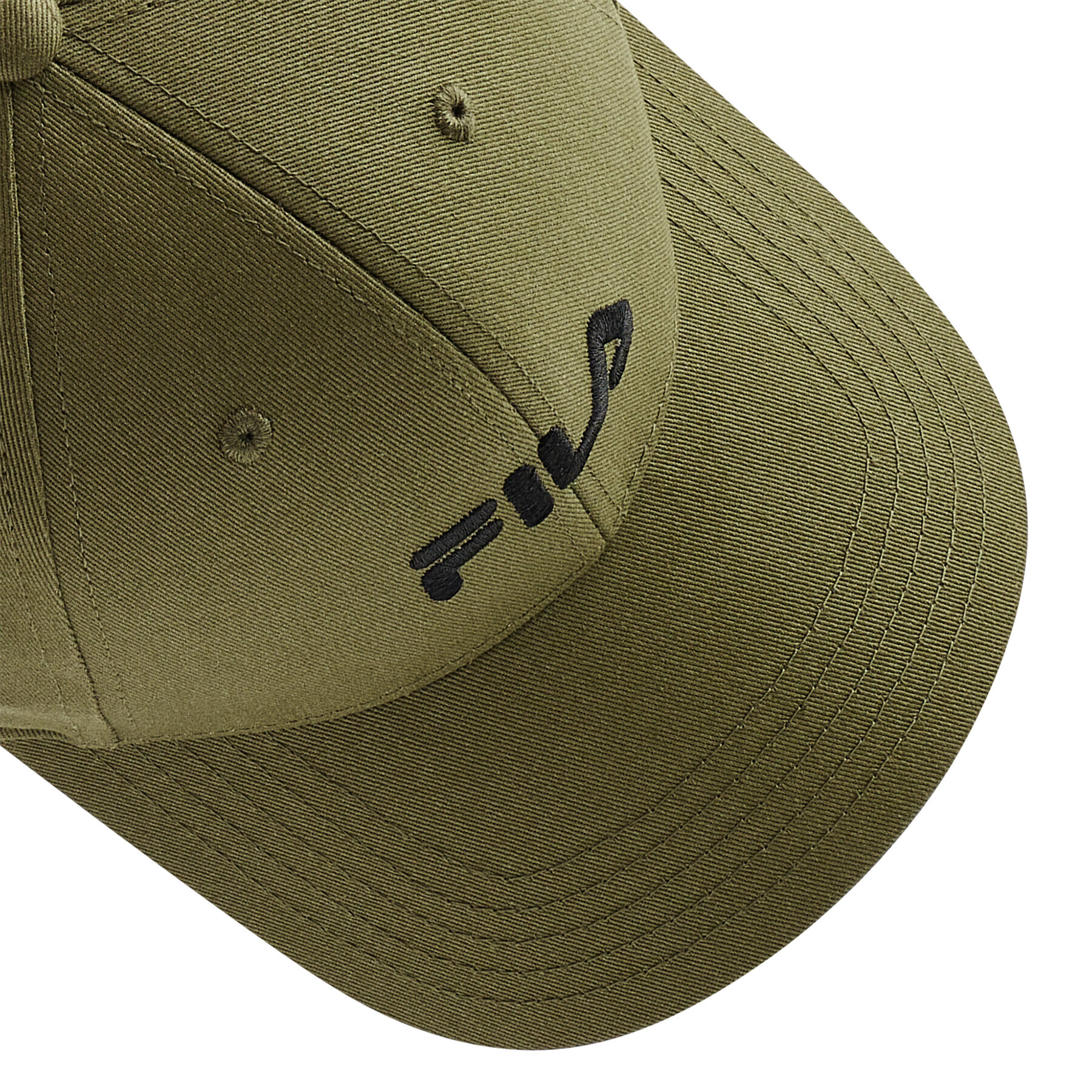 Fila Kšiltovka Brasov 6 Panel Cap With Linear Logo Strap Back FCU0019 Zelená - Pepit.cz