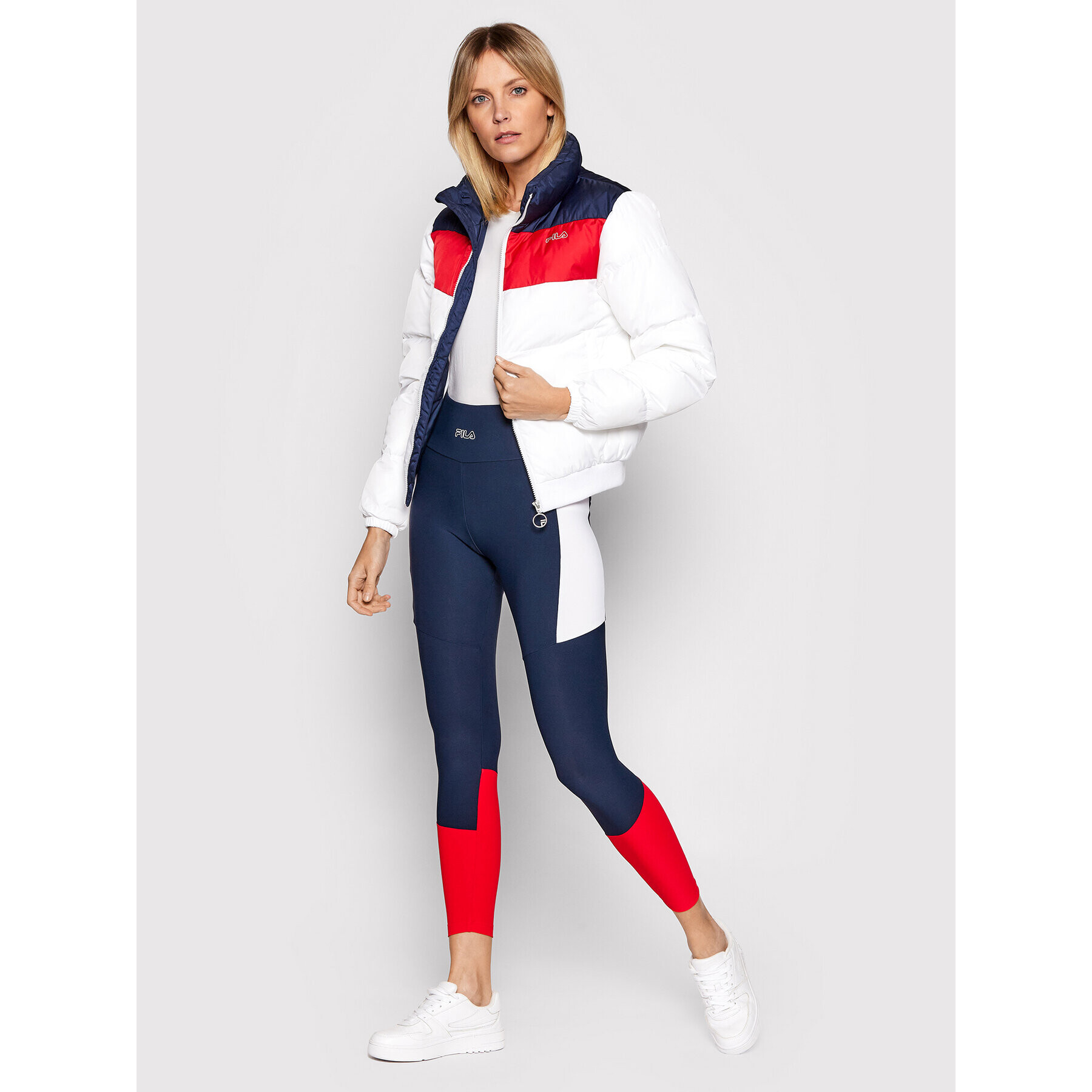 Fila Legíny Paula 683429 Tmavomodrá Slim Fit - Pepit.cz