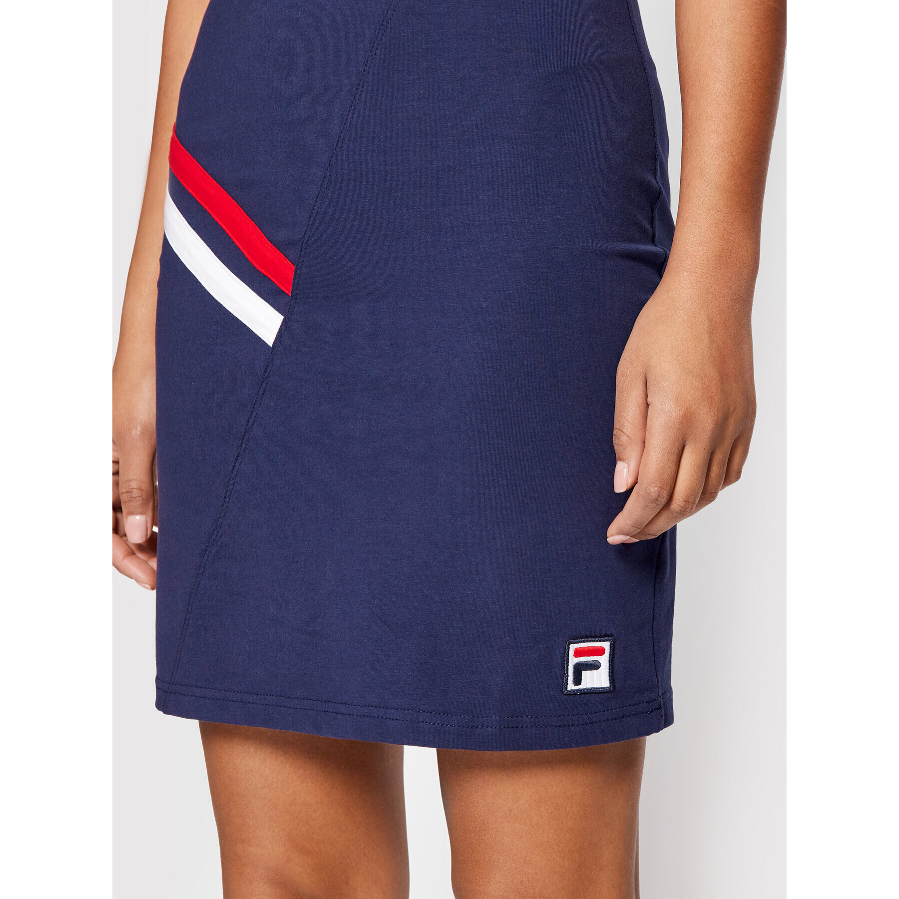 Fila Letní šaty Zusam FAW0157 Tmavomodrá Slim Fit - Pepit.cz