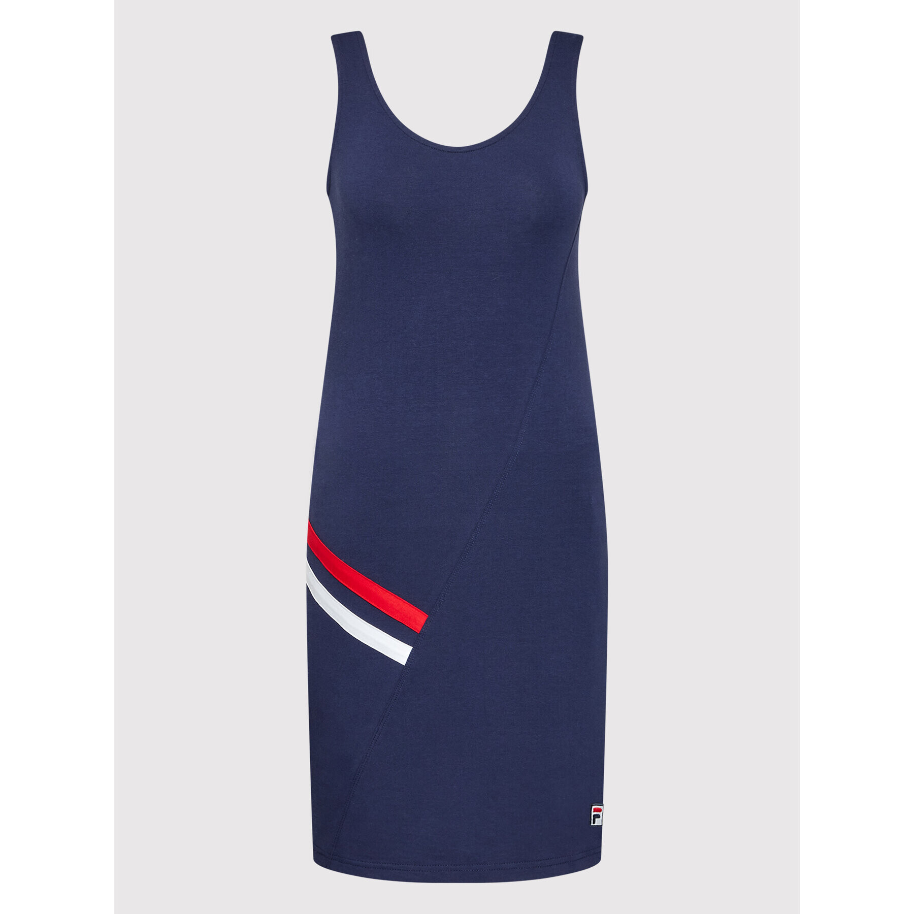 Fila Letní šaty Zusam FAW0157 Tmavomodrá Slim Fit - Pepit.cz