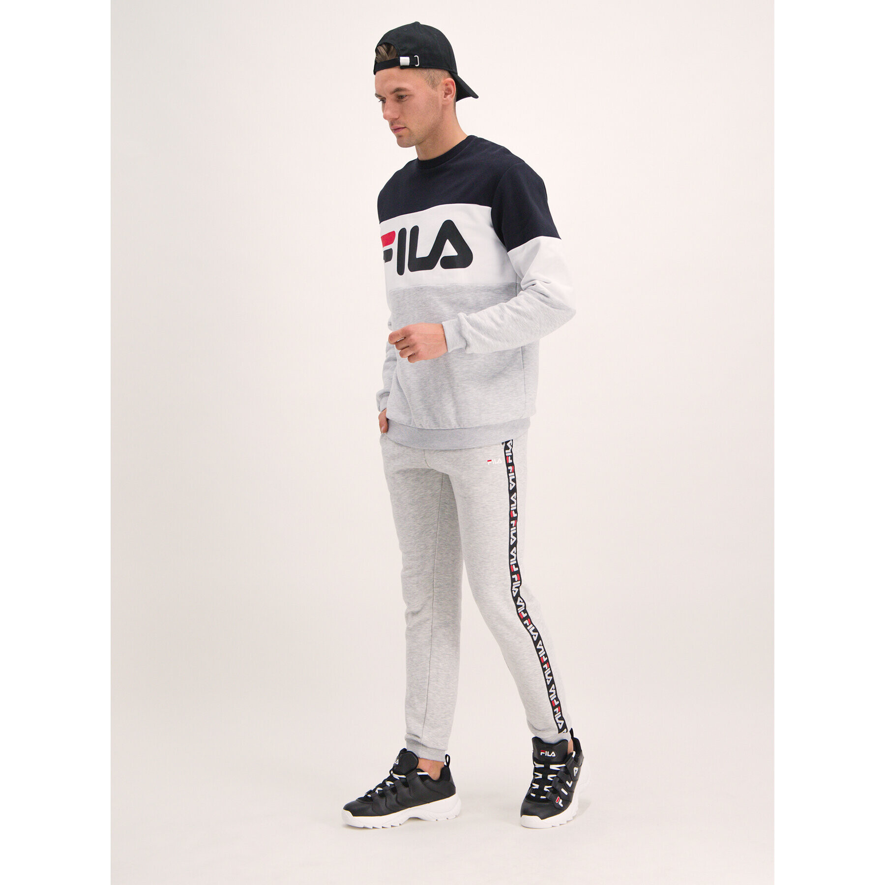 Fila Mikina 681255 Barevná Regular Fit - Pepit.cz