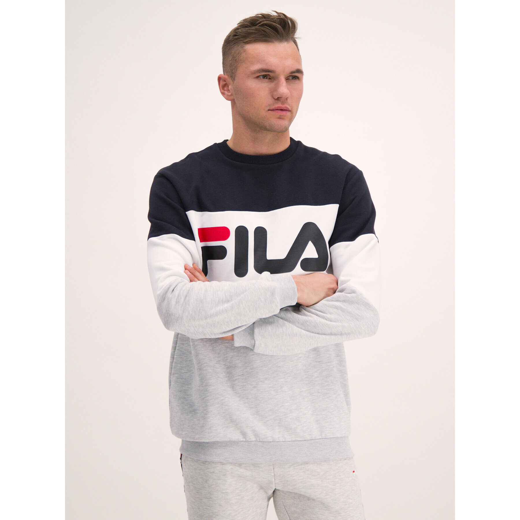 Fila Mikina 681255 Barevná Regular Fit - Pepit.cz