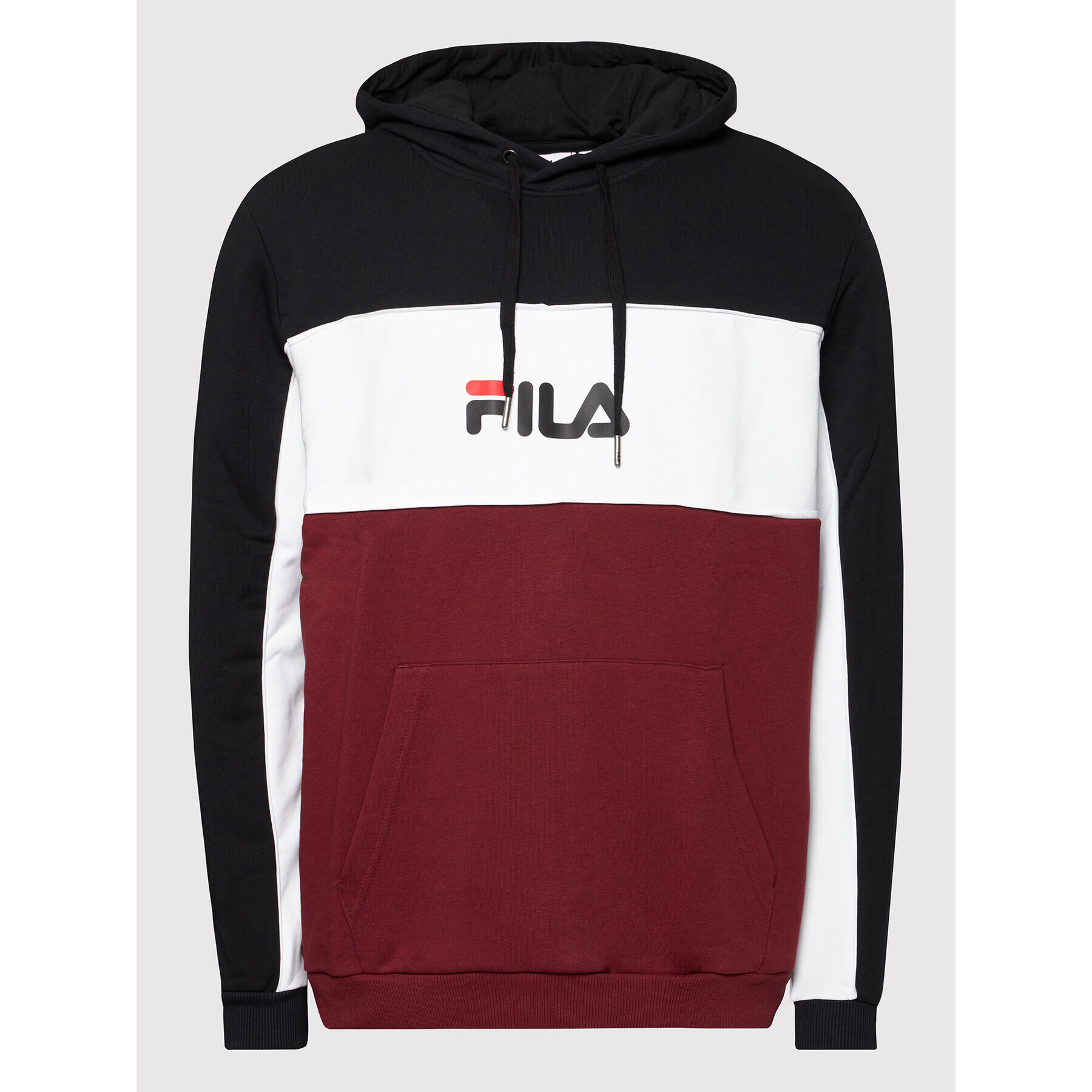 Fila Mikina Analu 688466 Bordó Regular Fit - Pepit.cz