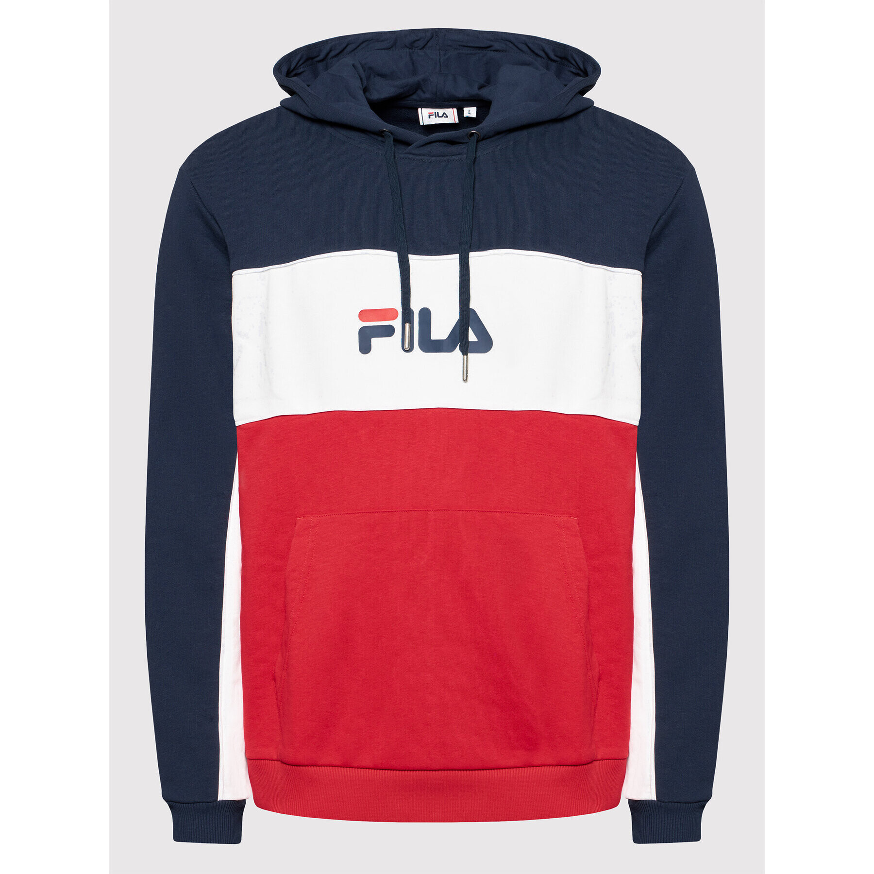 Fila Mikina Analu 688466 Červená Regular Fit - Pepit.cz