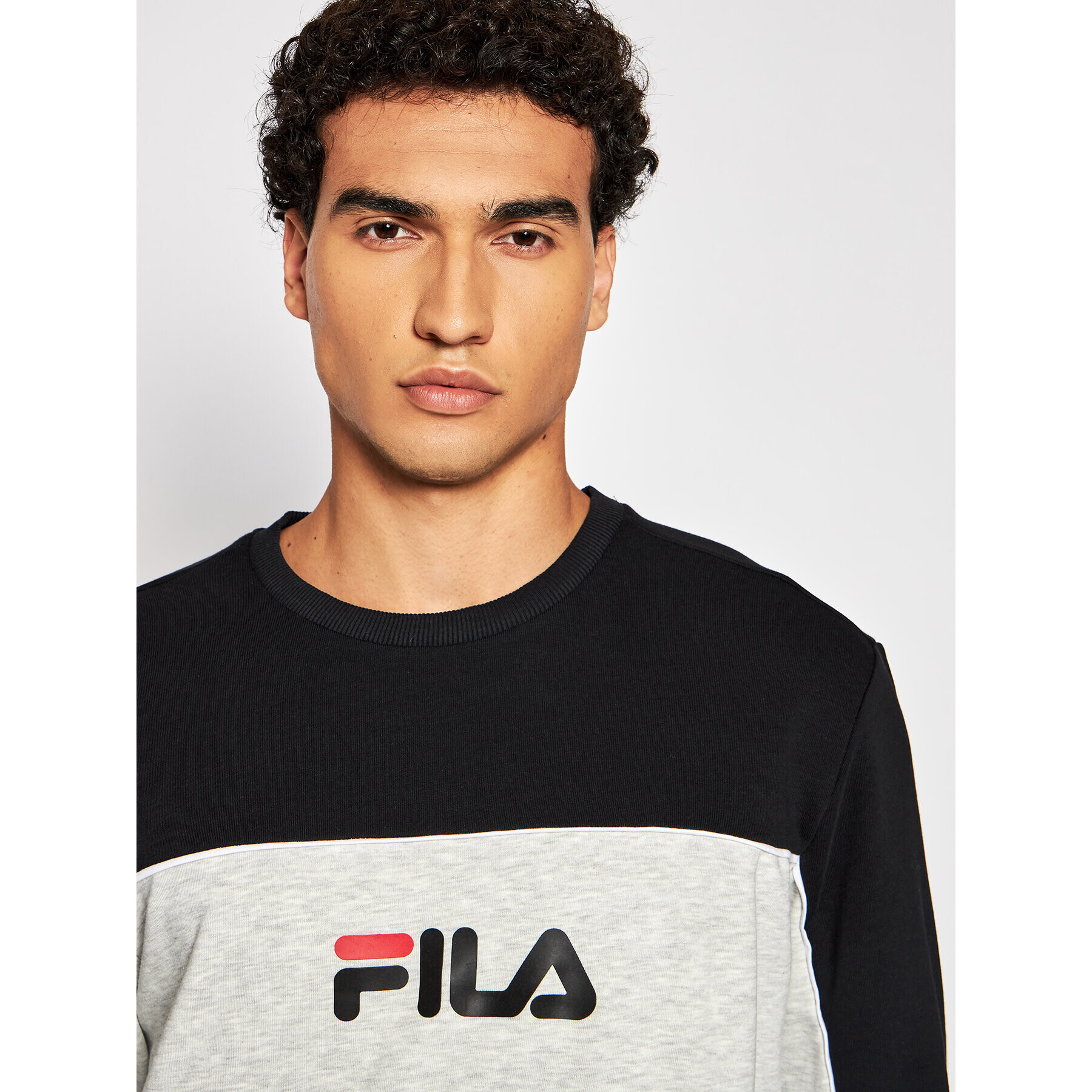 Fila Mikina Aqil 688467 Bílá Regular Fit - Pepit.cz